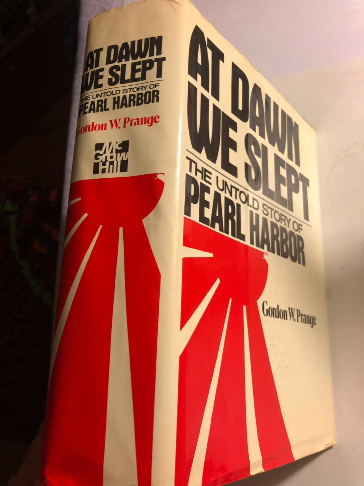 RARE 1ST EDIT. AT DAWN WE SLEPT by Gordon W Prange/Military/WWII 1939-45 FINE HC