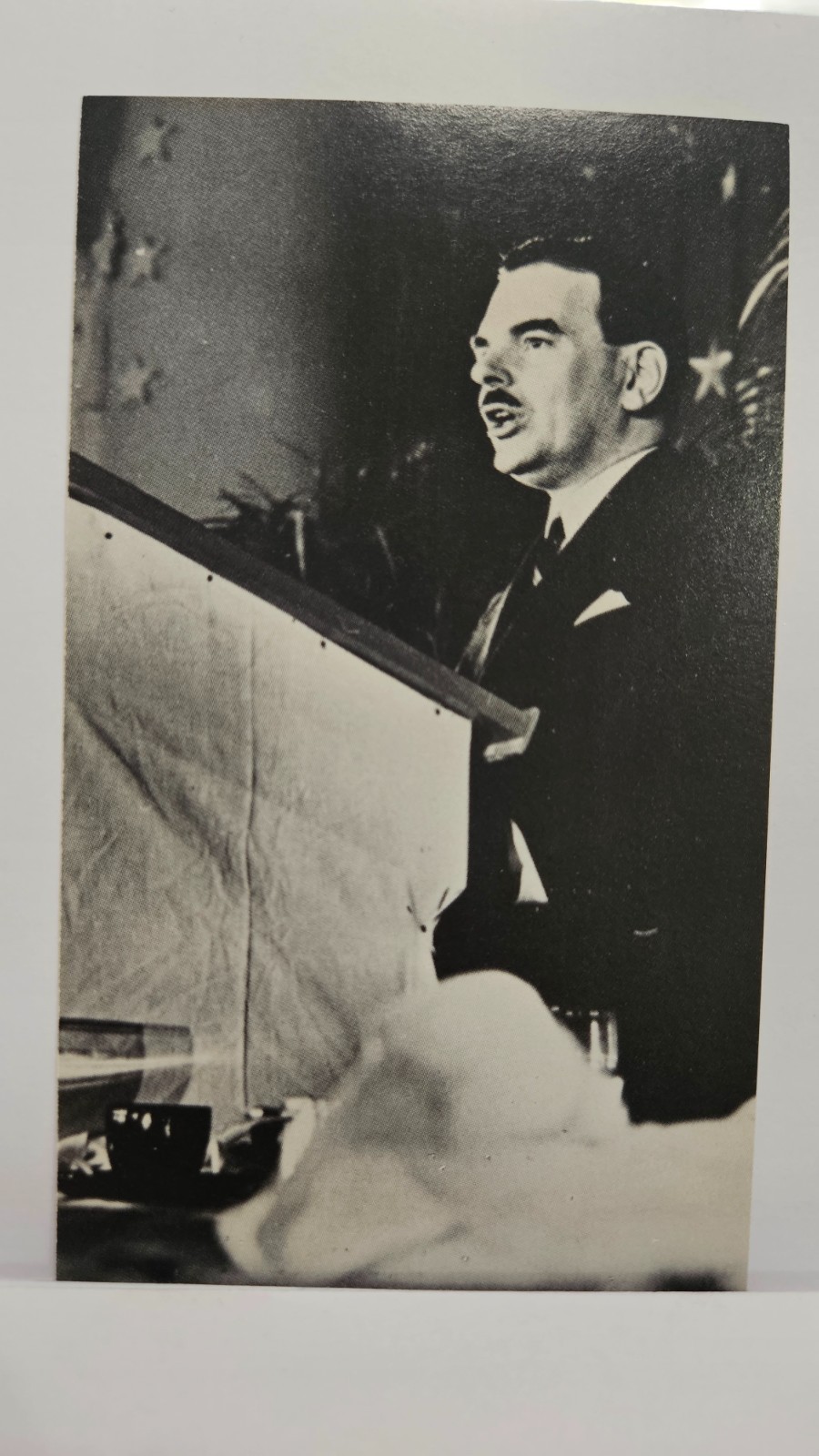 1985 LIFE Magazine Thomas Dewey Election Political Paper Card 4.75×2.75
