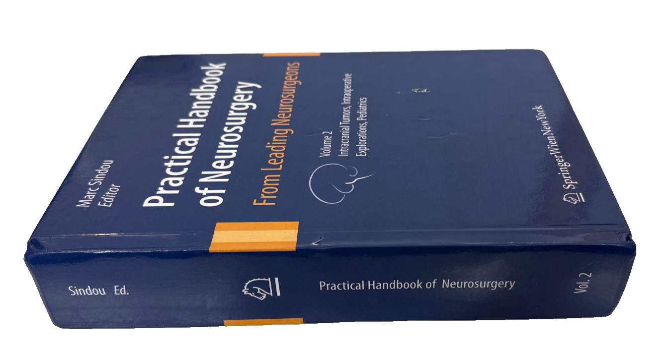 Practical Handbook of Neurosurgery Vol 2 (2009) Springer HC Acceptable Cond.