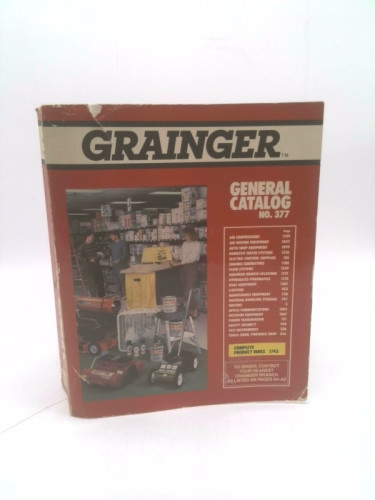 GRAINGER ,GENERAL CATALOG # 377 by Grainger
