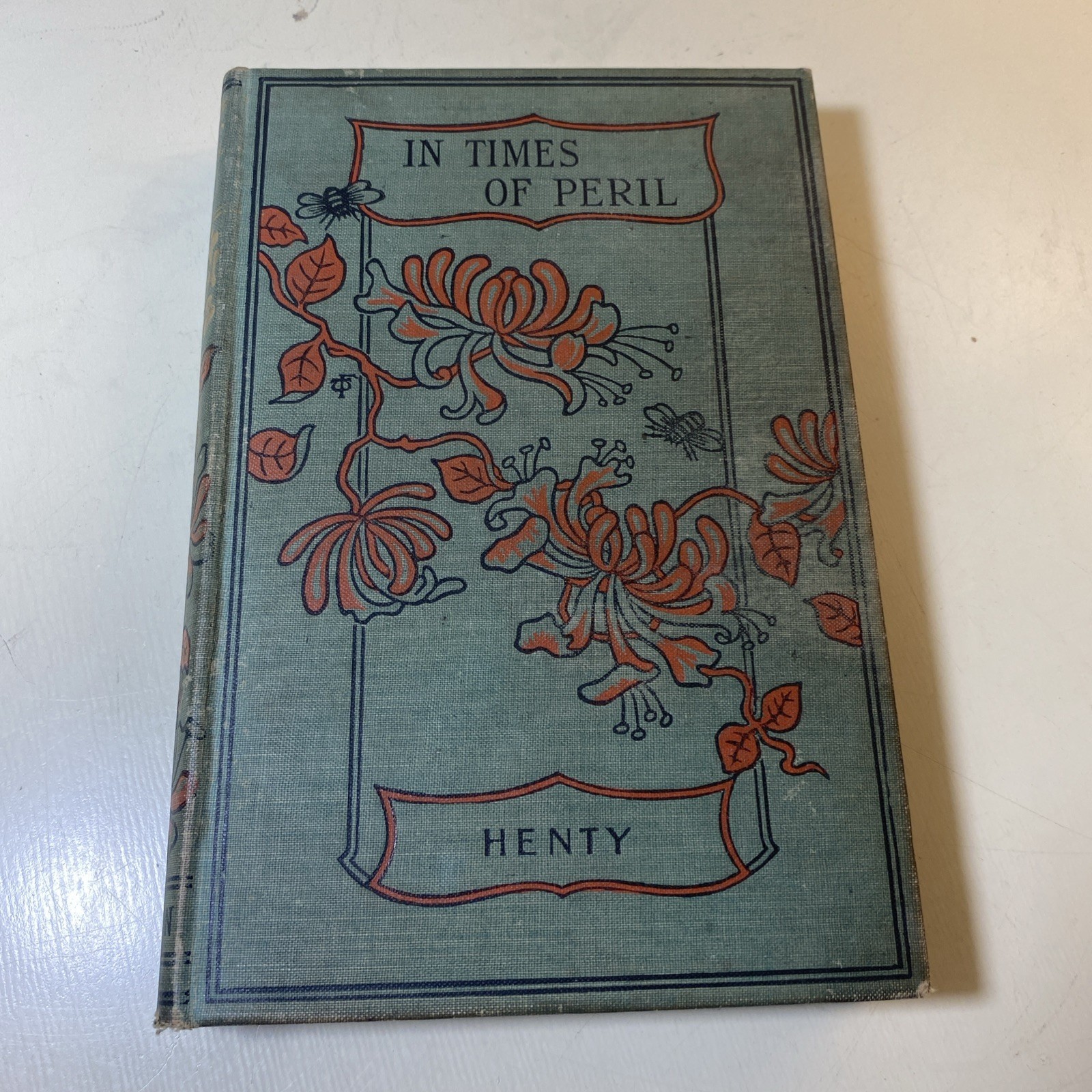 In Times Of Peril By G. A. Henty Lupton Reprint Illustrated Fine