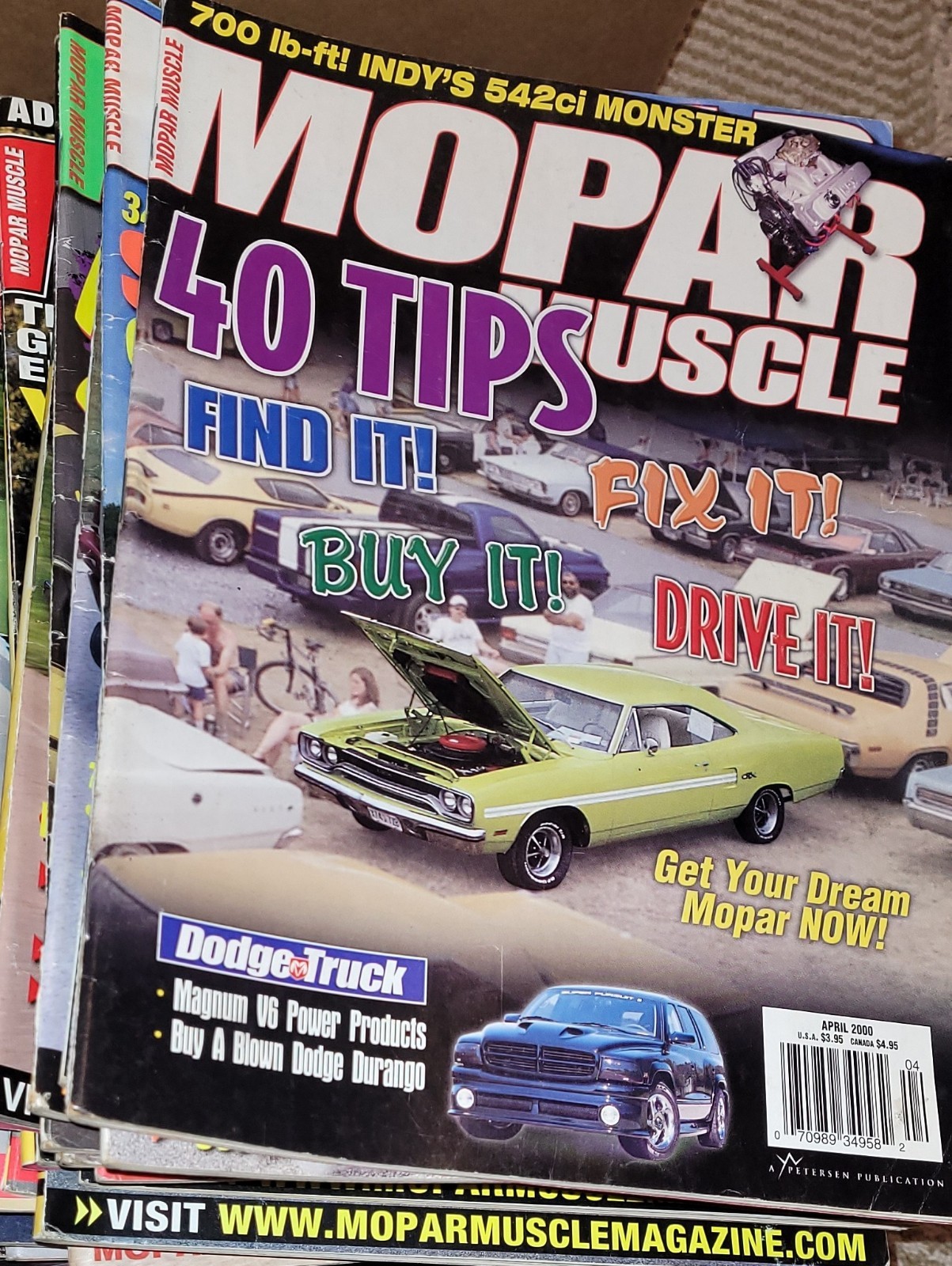Mixed Lot of 55 Mopar Muscle Magazines Years 2000-2012 See Pics & Description