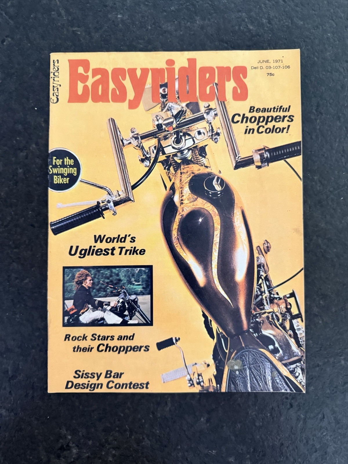 Easy Rider June 1971 Volume 1 Number 1 and 25th Anniversary Issue 1971-1996