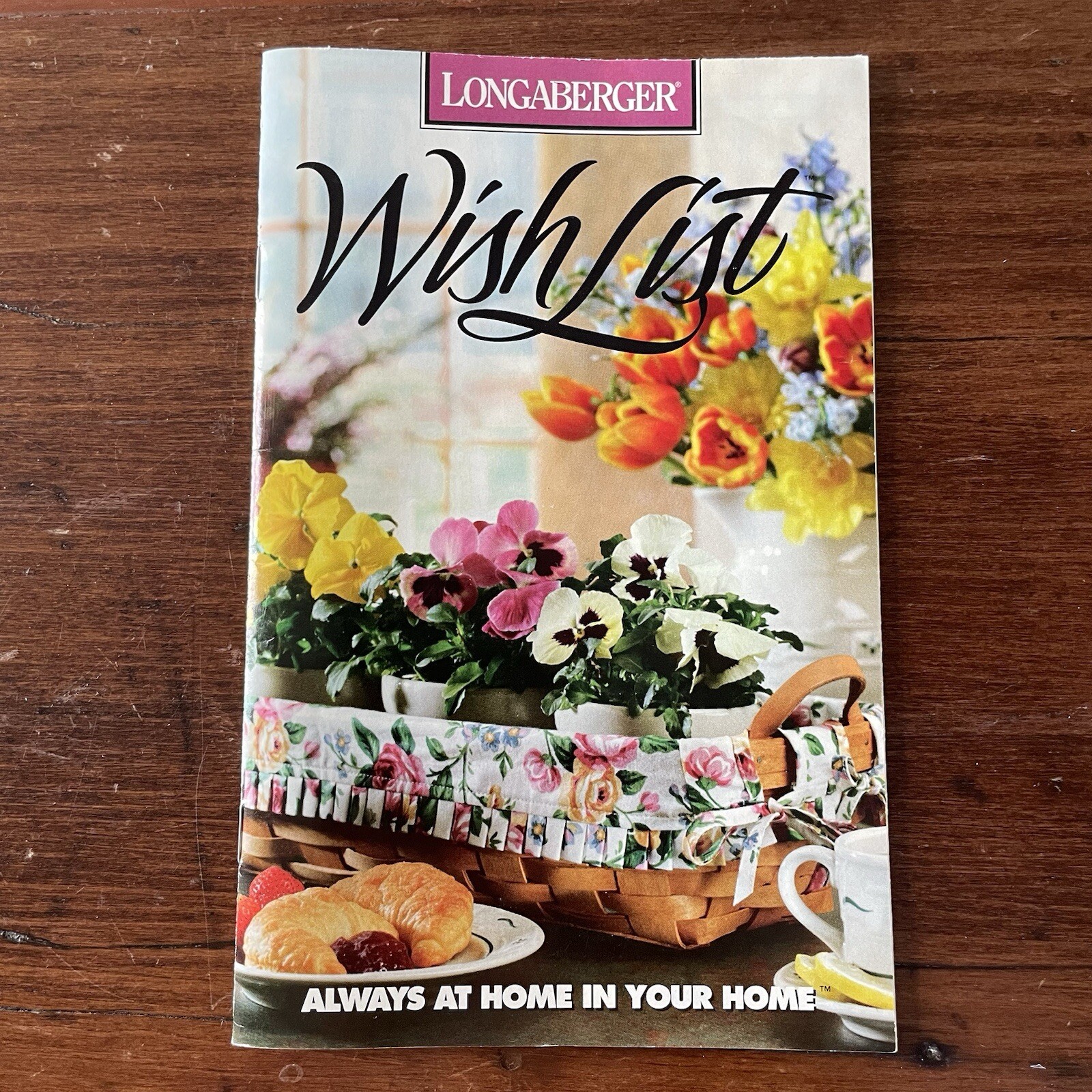 LONGABERGER Basket Wish List Spring Summer 1995