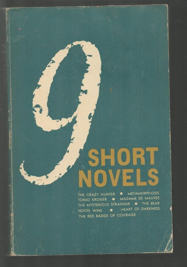 Nine Short Novels Printed in 1966- D. C. HEATH CO. – Second Edition -Soft Cover