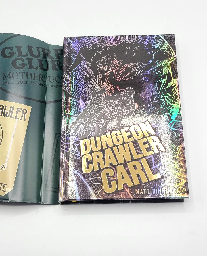 Dungeon Crawler Carl Kickstarter Signed Limited Edition Matt Dinniman