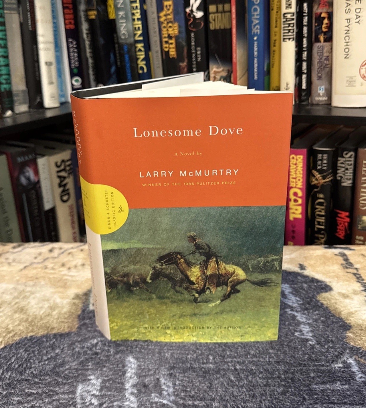 Lonesome Dove – Larry McMurtry (Hardcover) Simon Schuster Classic Edition, VG+