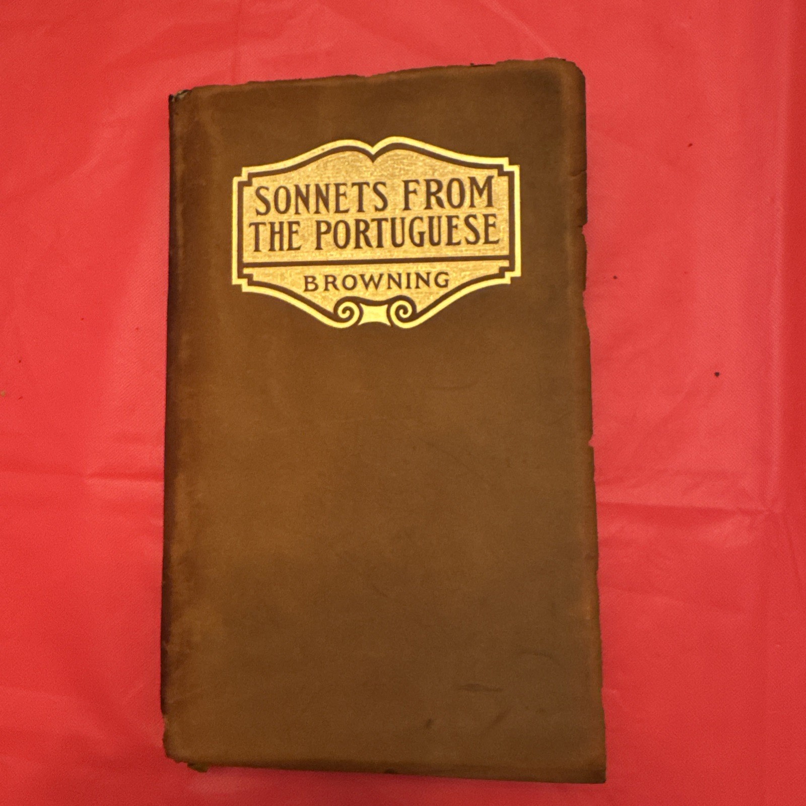 Antique- Sonnets from the Portuguese; Browning, Elizabeth Barrett; 1910