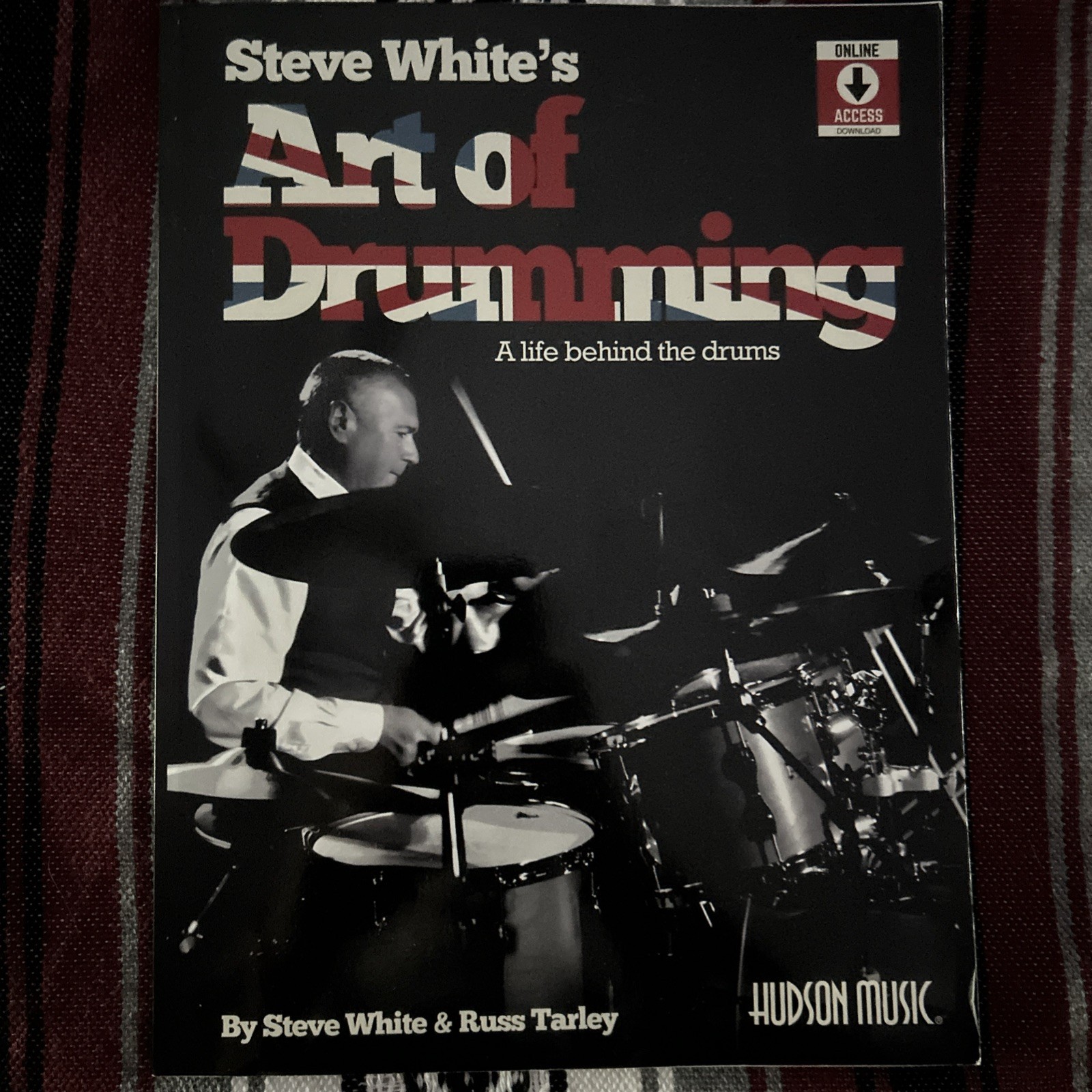 SIGNED Steve White Art of Drumming Signed Book – Style Council Paul Weller