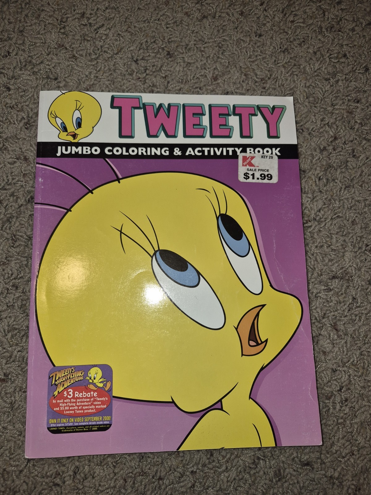 Looney Tunes Tweety Bird Jumbo Coloring & Activity Book