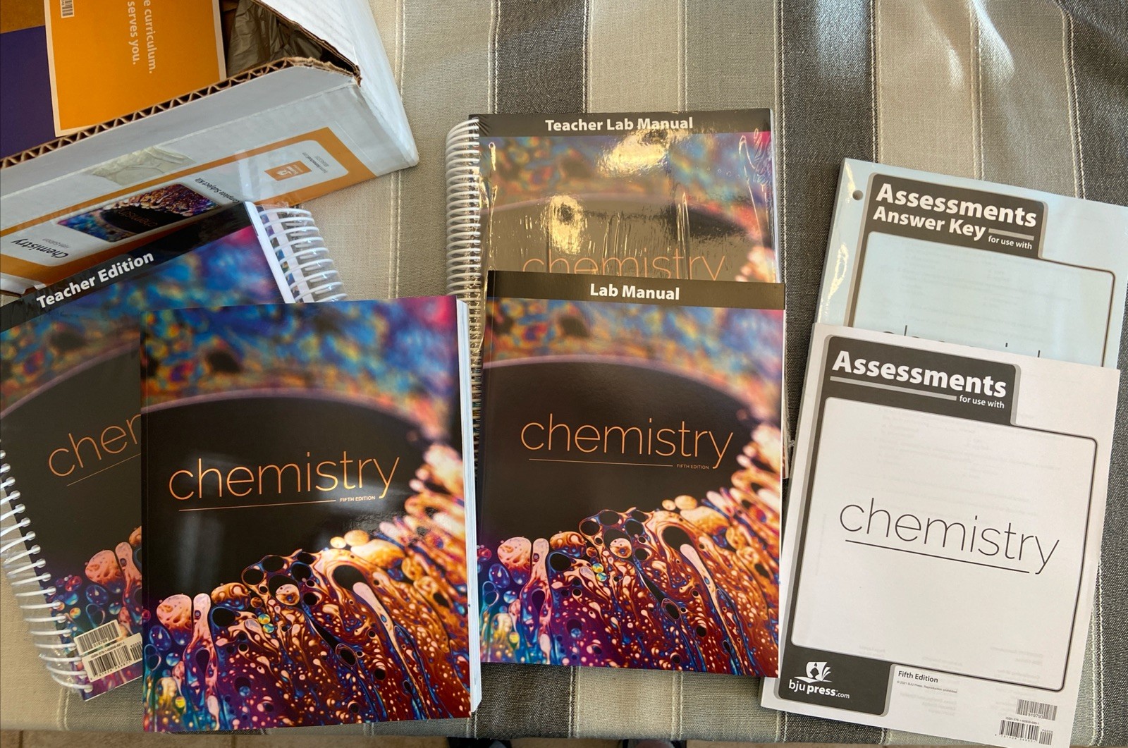 NEW BJU Press 11th grade 11 CHEMISTRY Complete Subject Kit 5thEd CURRENT Box Set