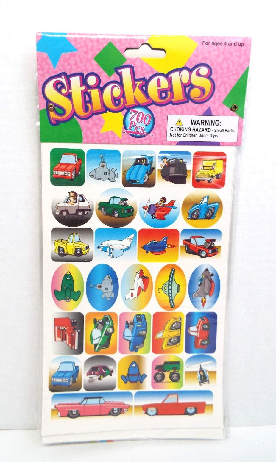 2: Coloring & Activity -Away We Go! & 700 piece Stickers-Vehicles & Small Cutsie