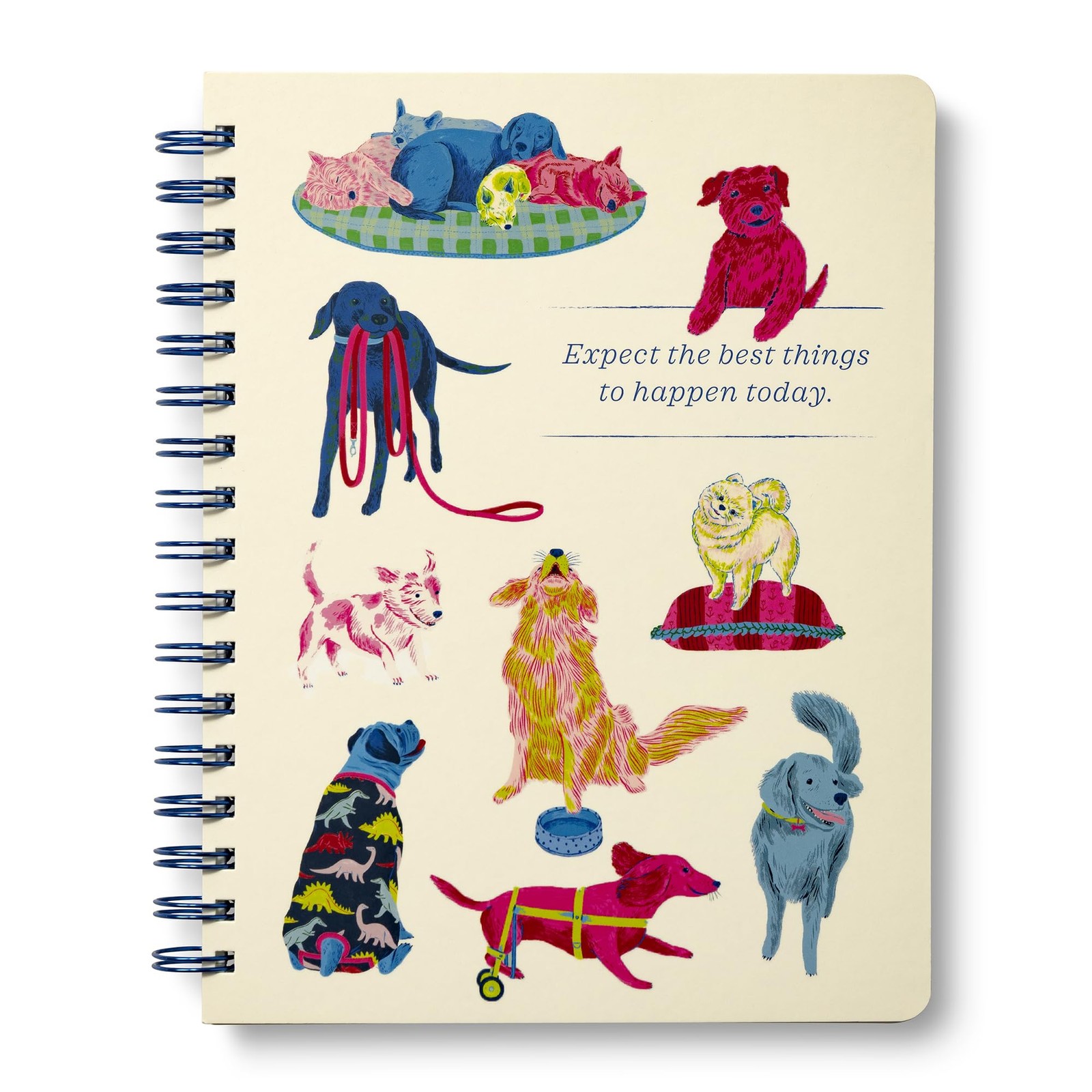 Compendium Spiral Notebook – Expect the Best Things to 1 EA,