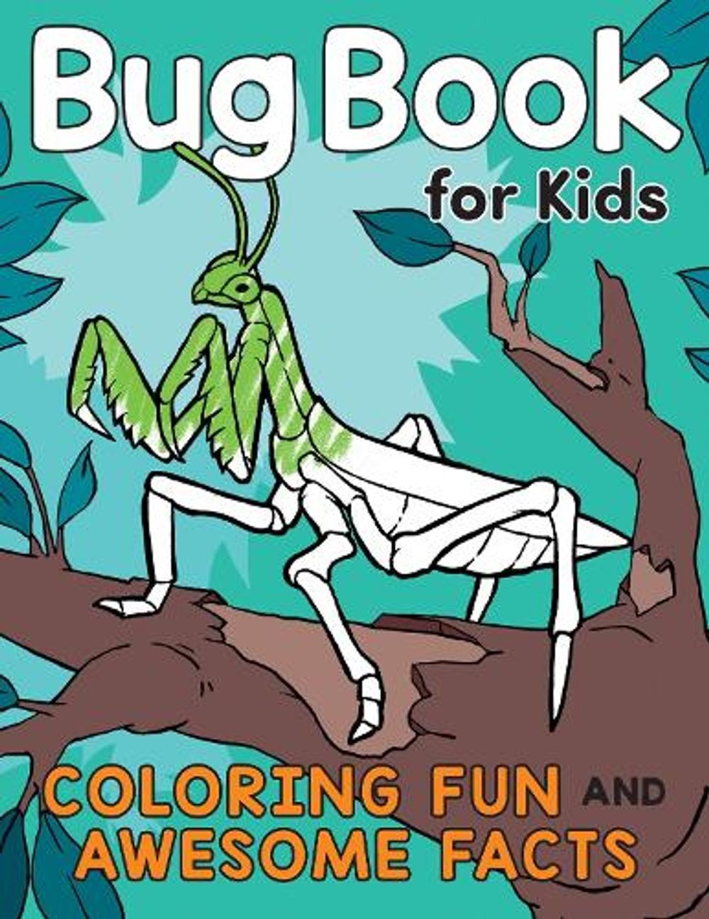 Bug Book for Kids: Coloring Fun and Awesome Facts by Katie Henries-Meisner (Engl