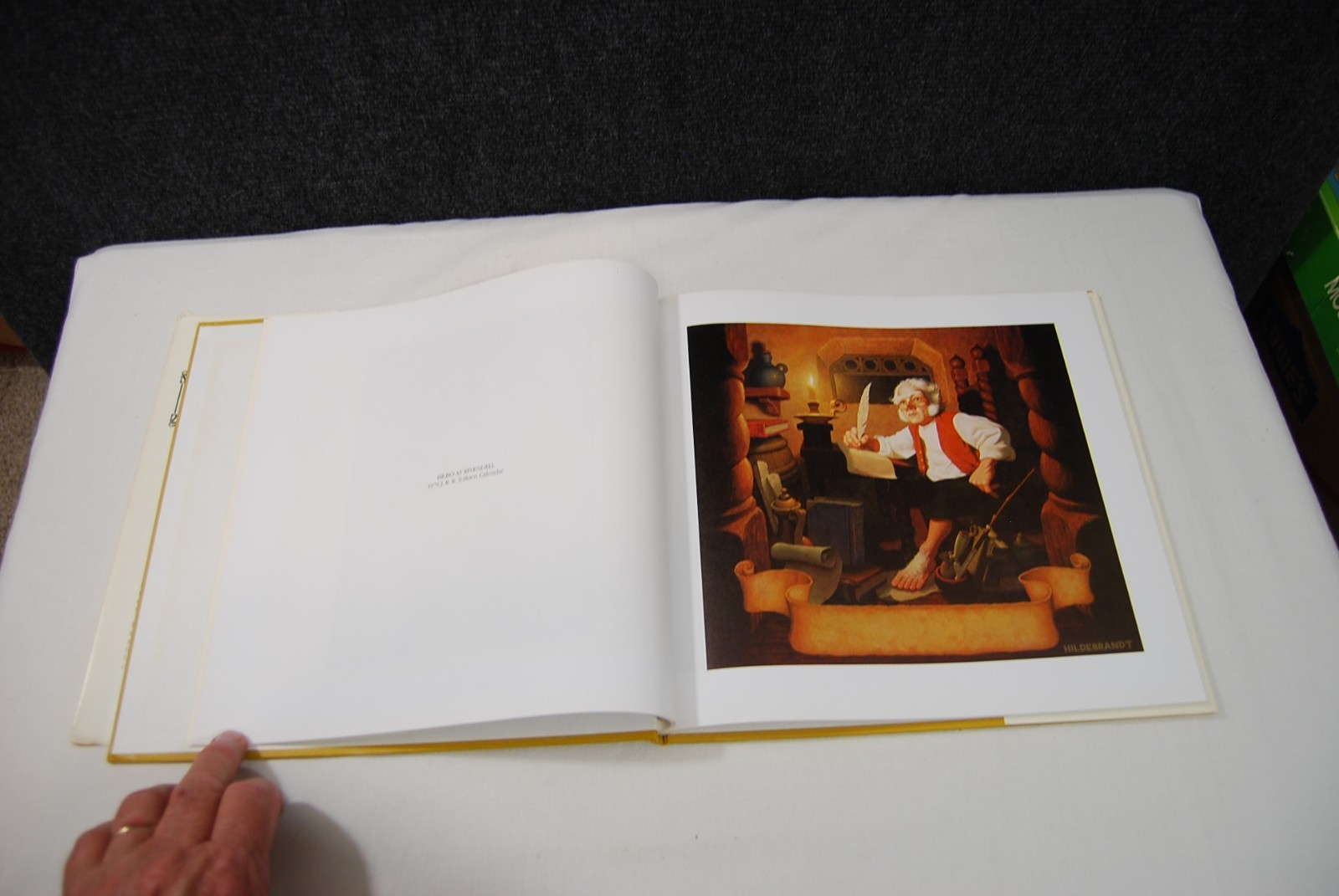 BOOK CLUB EDITION The Art Of The Brothers Hildebrandt 1979 HARDCOVER wDJ Tolkien