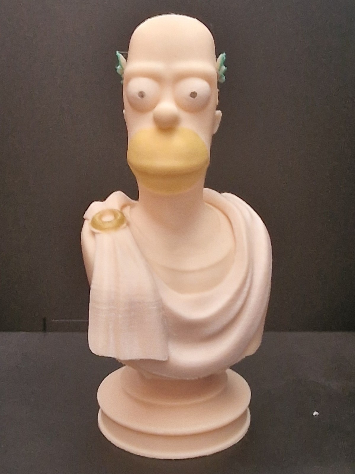 Emperor Homer Jay bust 140mm Simpson figurine statuette hand painted character