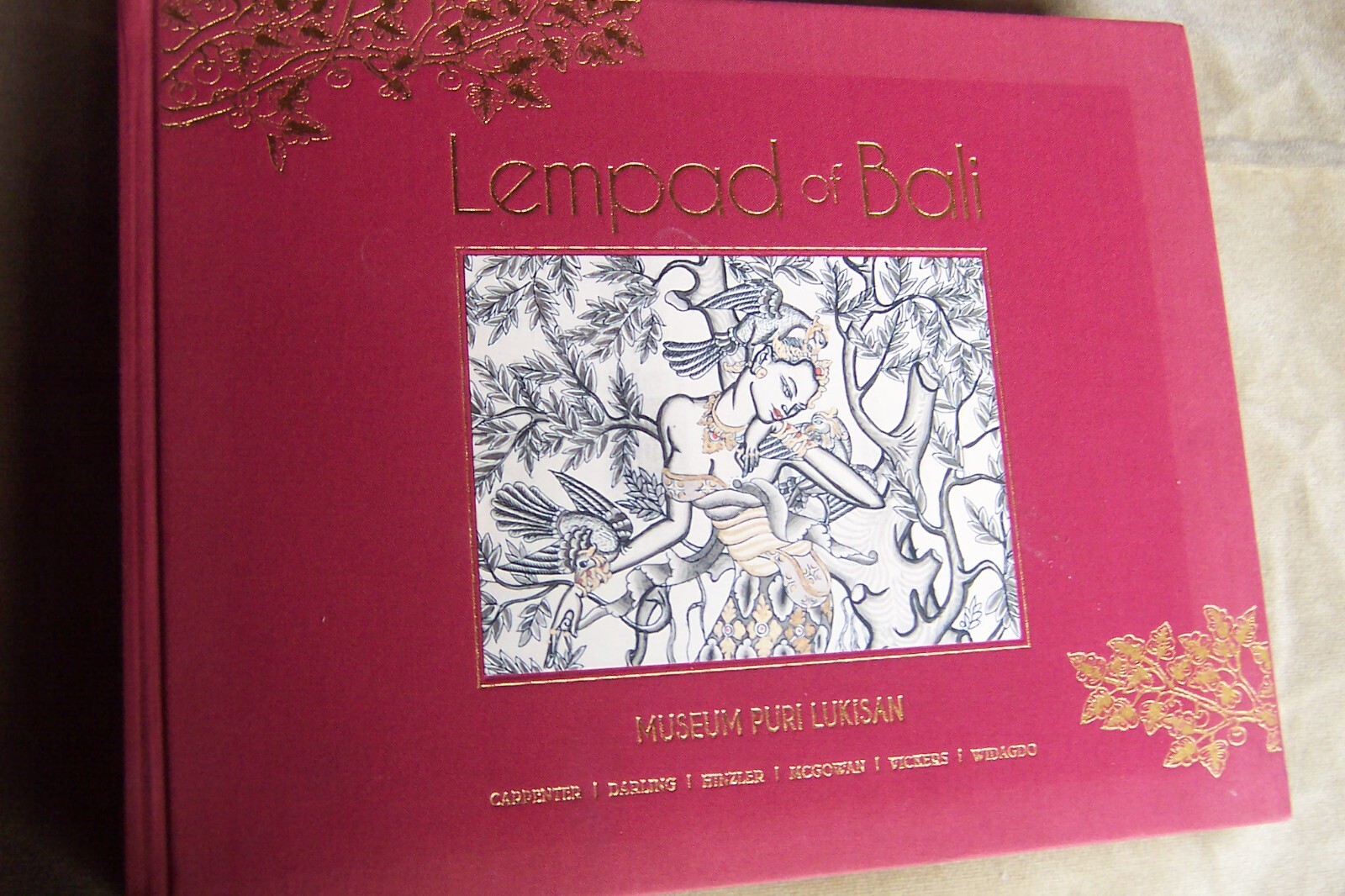LEMPAD of Bali-Bruce W Carpenter-2014-8.44lbs-424pages-museum puri lukisan