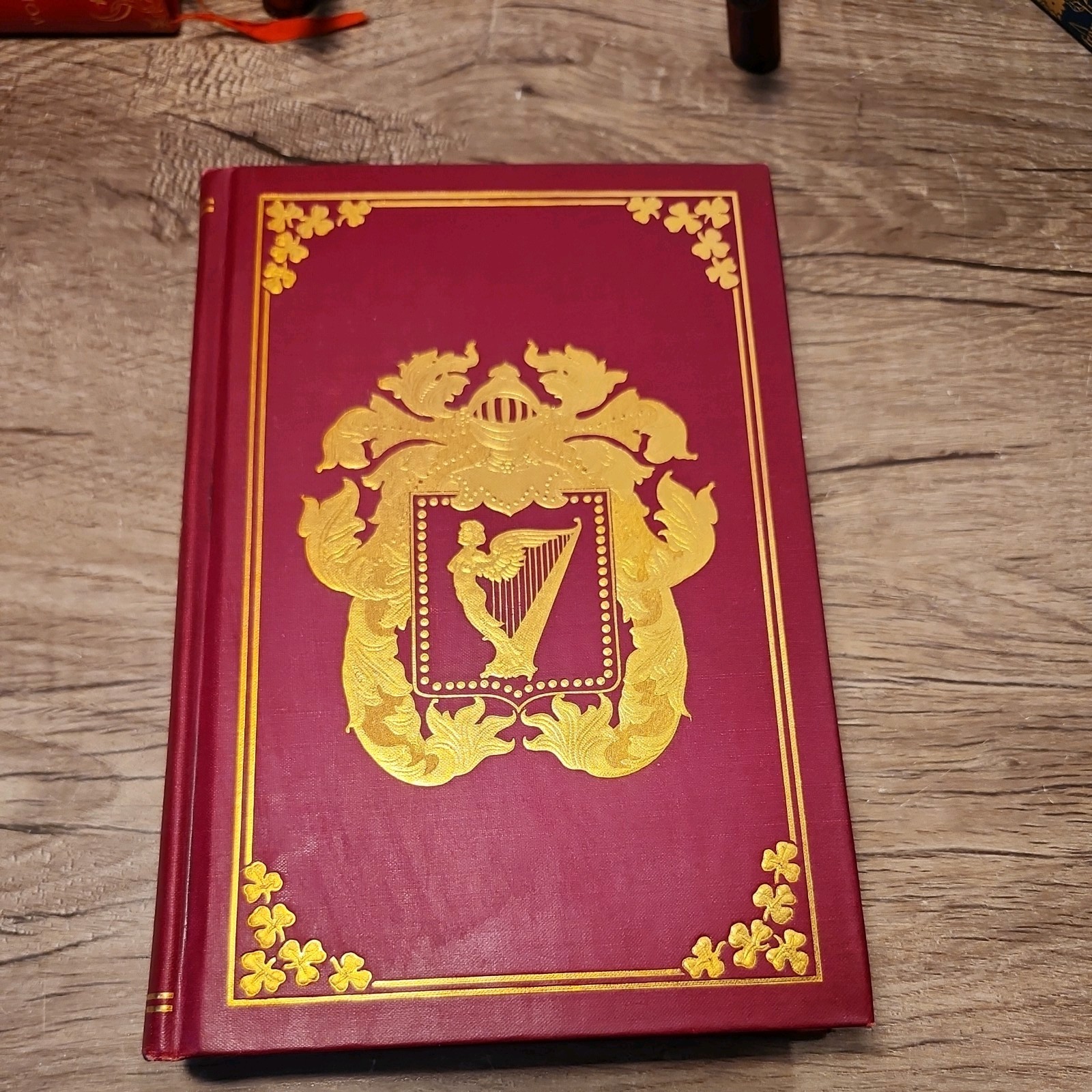 1902 Charles Johnston IRELAND Historic and Picturesque Gilt Pages, MAP, ribbon.