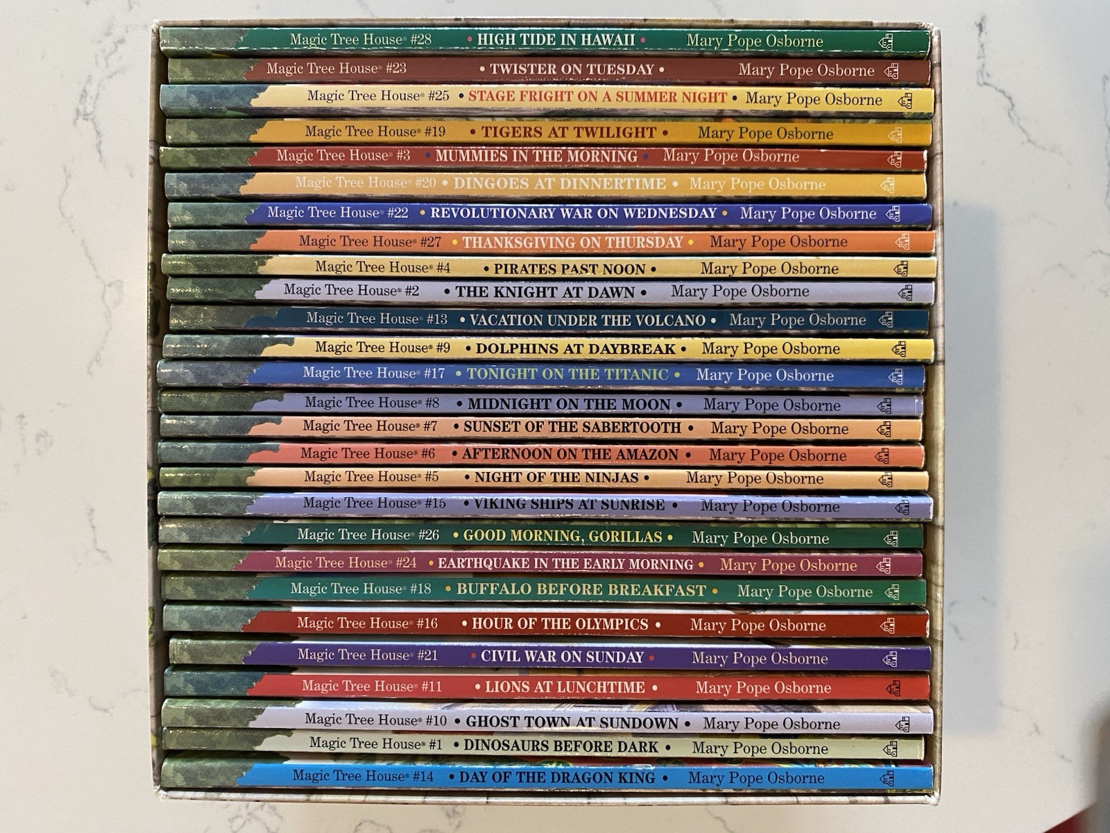 Magic Tree House Complete Book Set 1-28, by Mary Pope Osborne