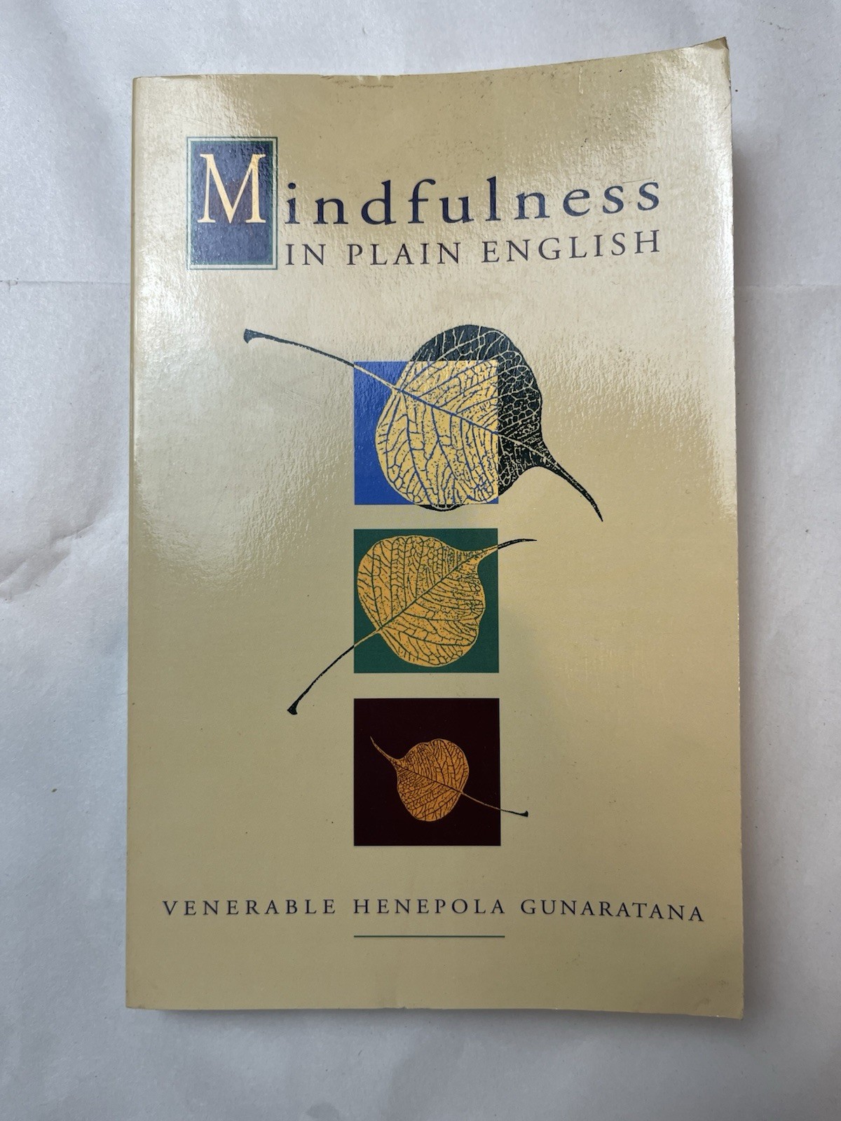 Mindfulness in Plain English – Paperback By Venerable Henepola Gunaratana – GOOD
