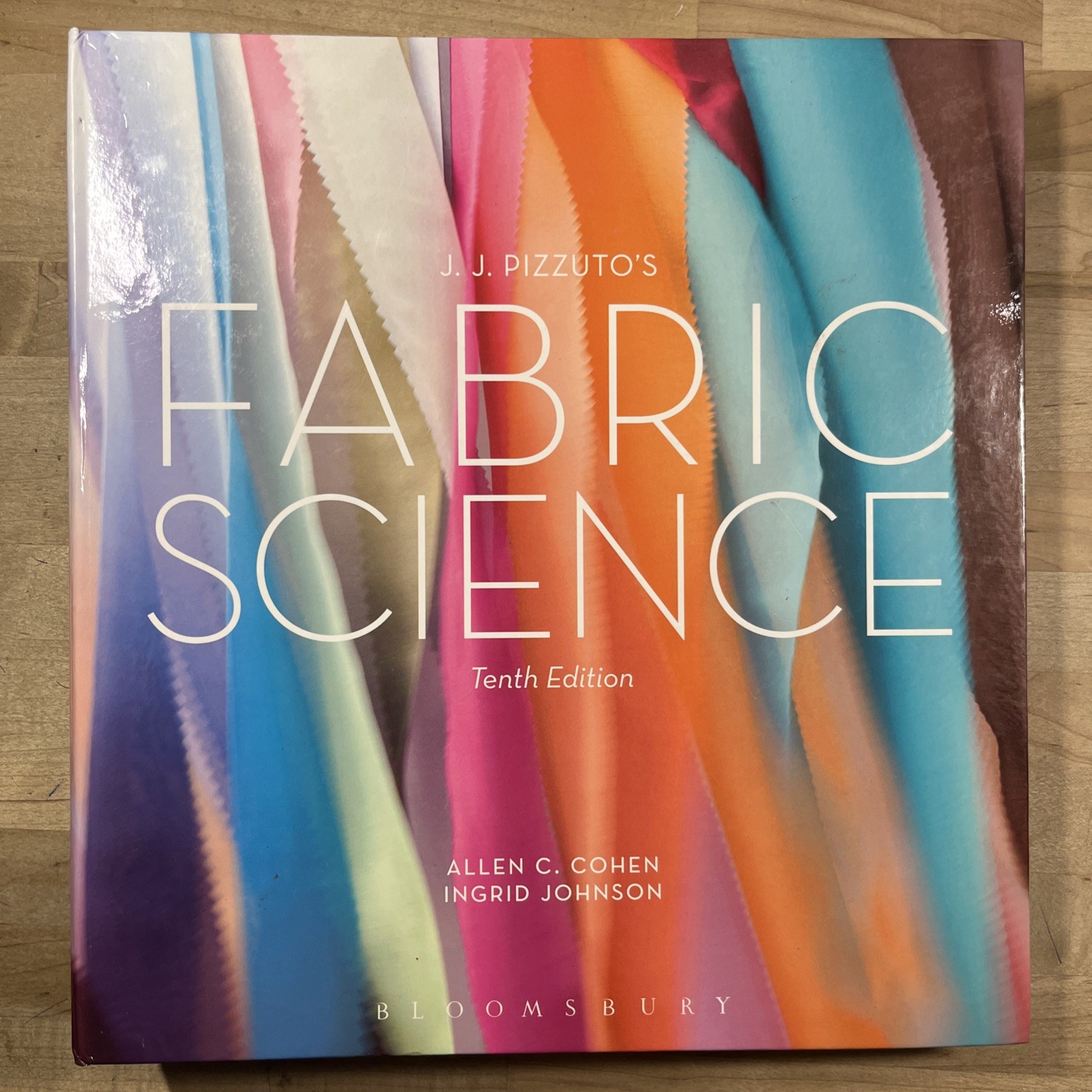 JJ Pizzuto’s Fabric Science 10th Ed Allen C. Cohen Ingrid Johnson Disc Sealed