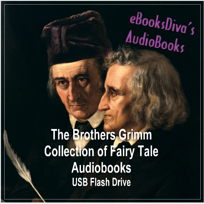 The Brothers Grimm 5 Classic Fairy Tale Audiobooks Collection in USB Flash Drive