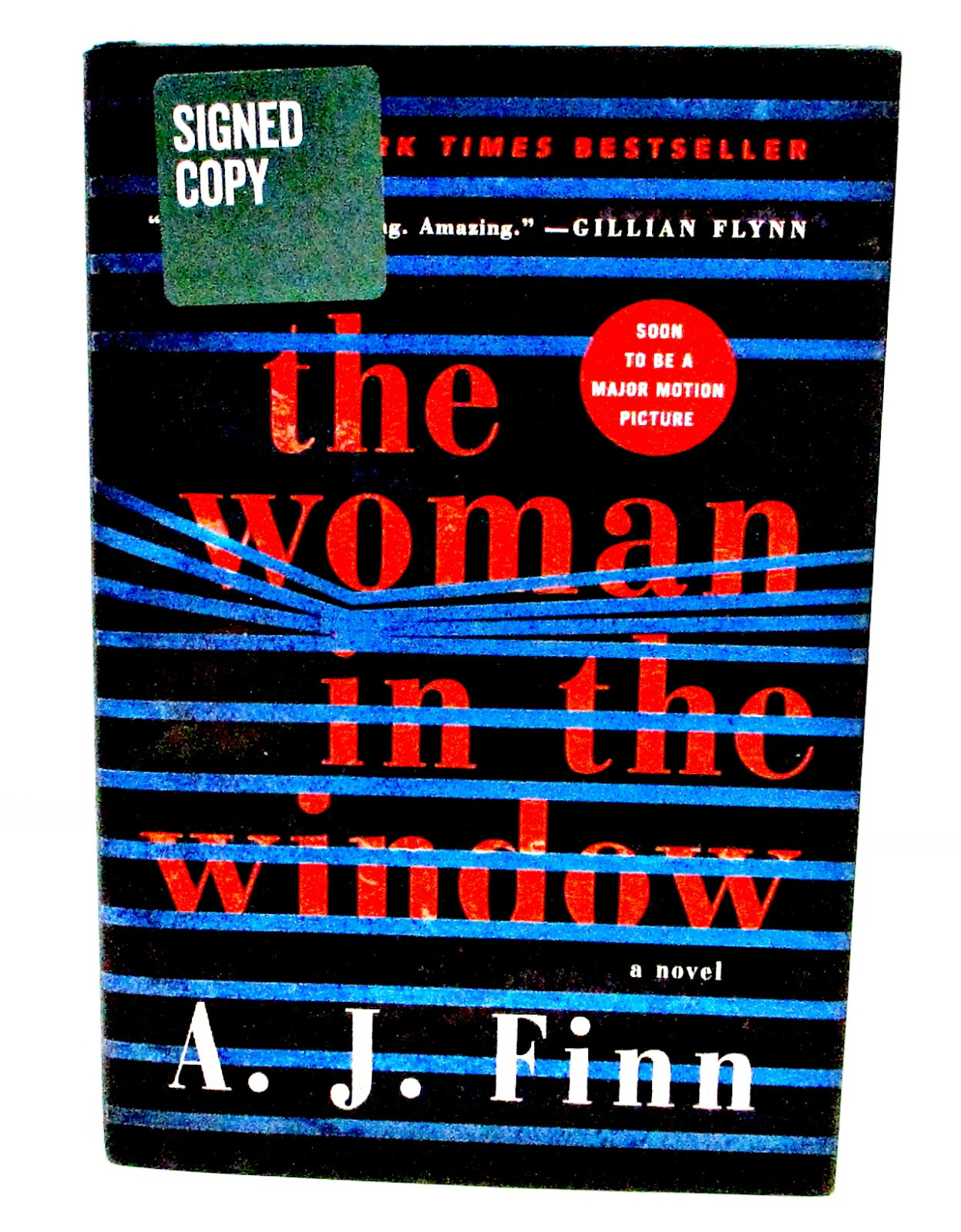 THE WOMAN IN THE WINDOW by A.J. FINN HCDJ – SIGNED COPY