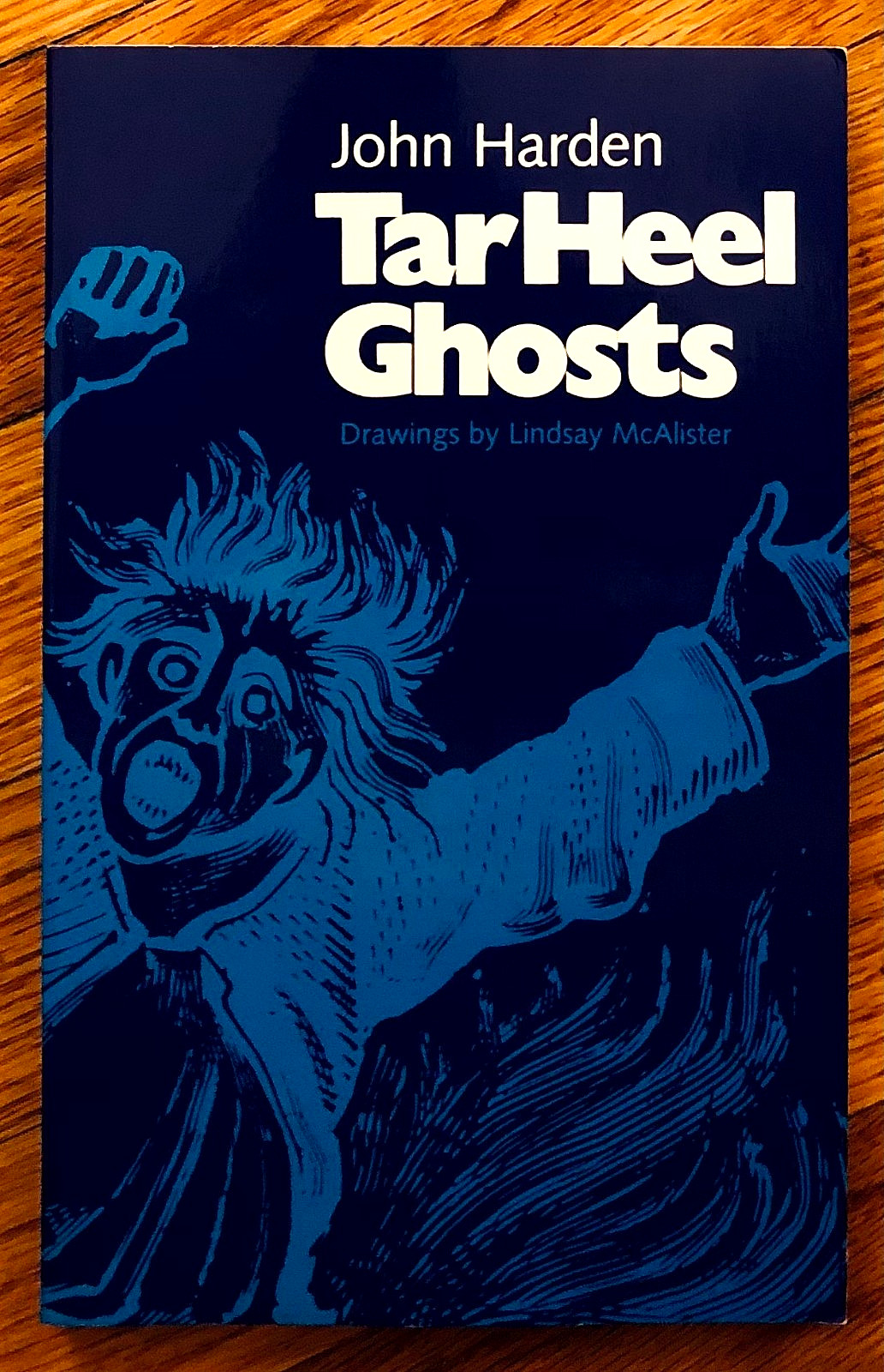 TAR HEEL GHOSTS—JOHN HARDEN (1980) PAPERBACK—178 PAGES—UNC PRESS—VERY GOOD