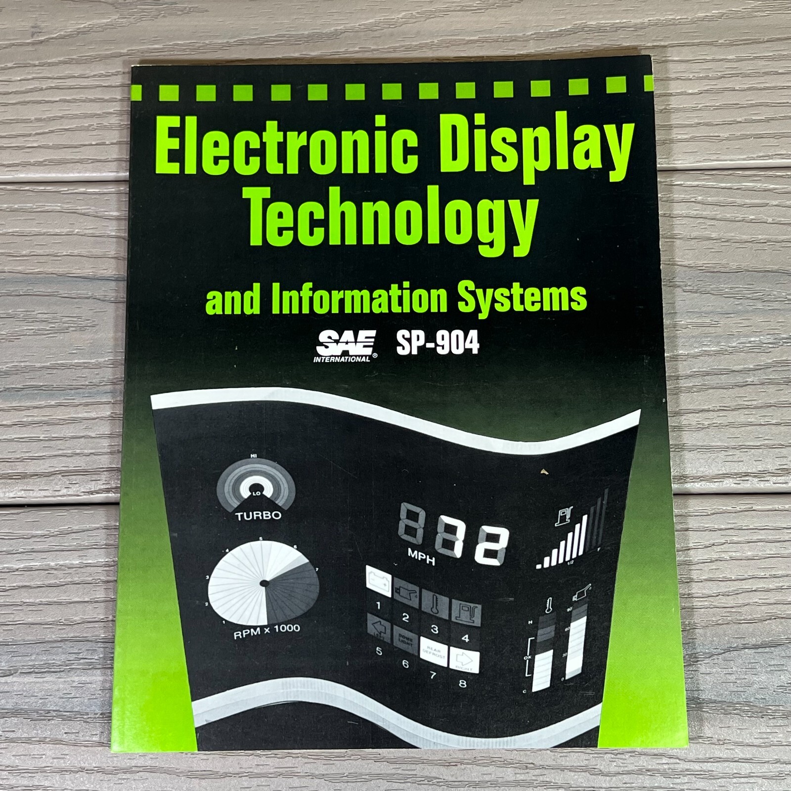 SAE SP-904 Electronic Display Technology & Information Systems VTG AutoVERY GOOD