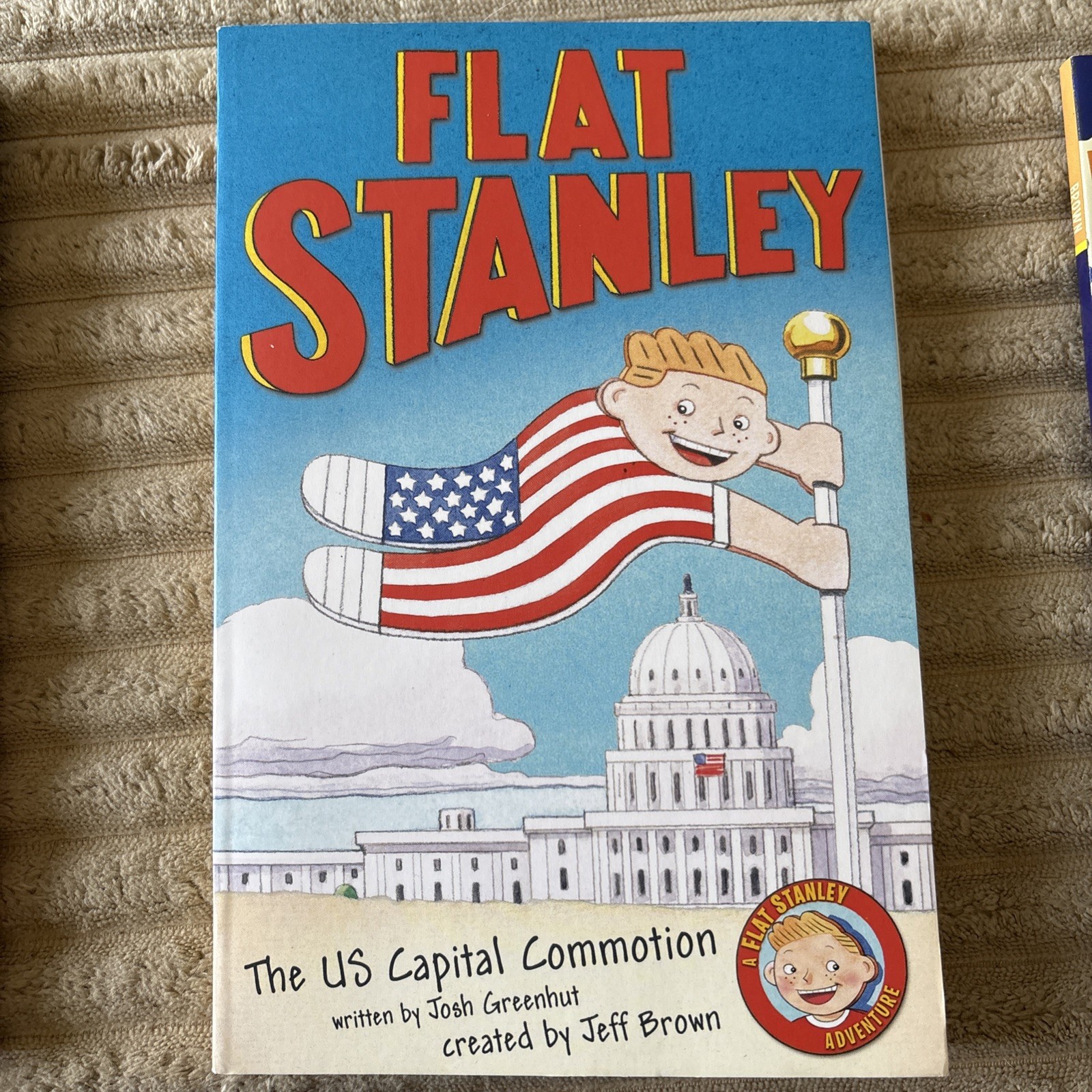 Flat Stanley by Jeff Brown Bundle Lot of 5