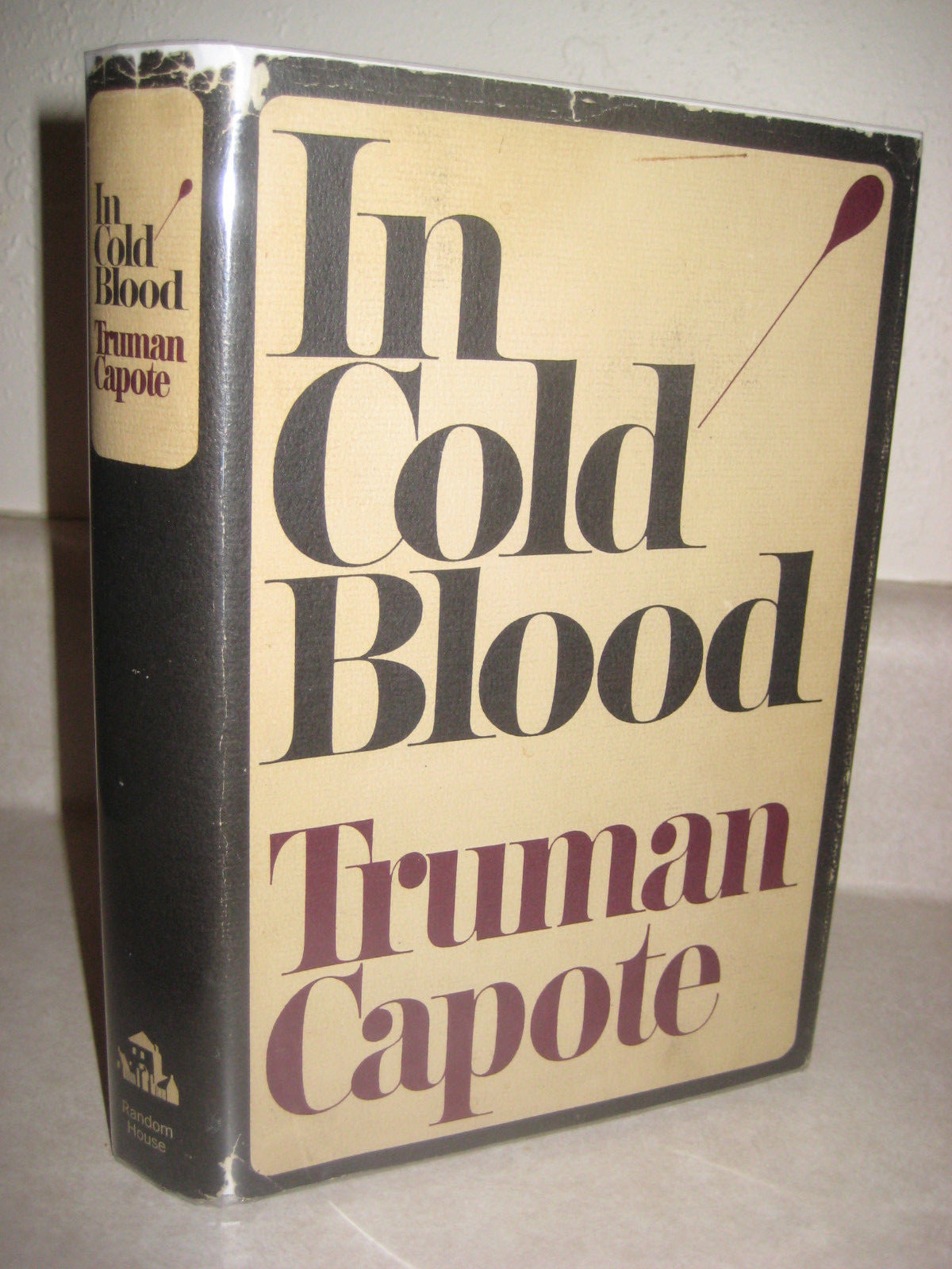 IN COLD BLOOD Truman Capote HCDJ 1965 1st Edition First Printing TRUE CRIME Film