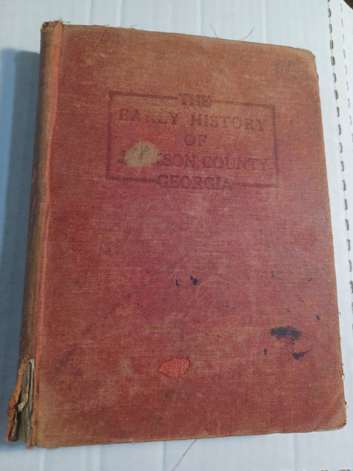 1914 The Early History Of Jackson County Georgia By Wilson