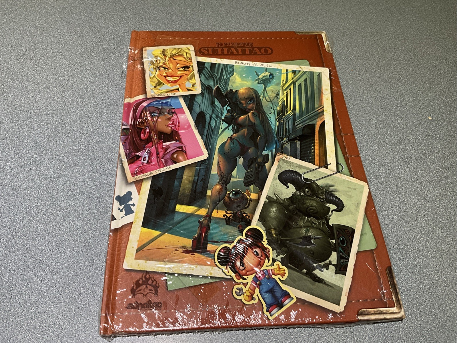 Rare Sealed ’10 The Art Scrapbook of Suhaitao Sketchbook 1st Edition Brandstudio