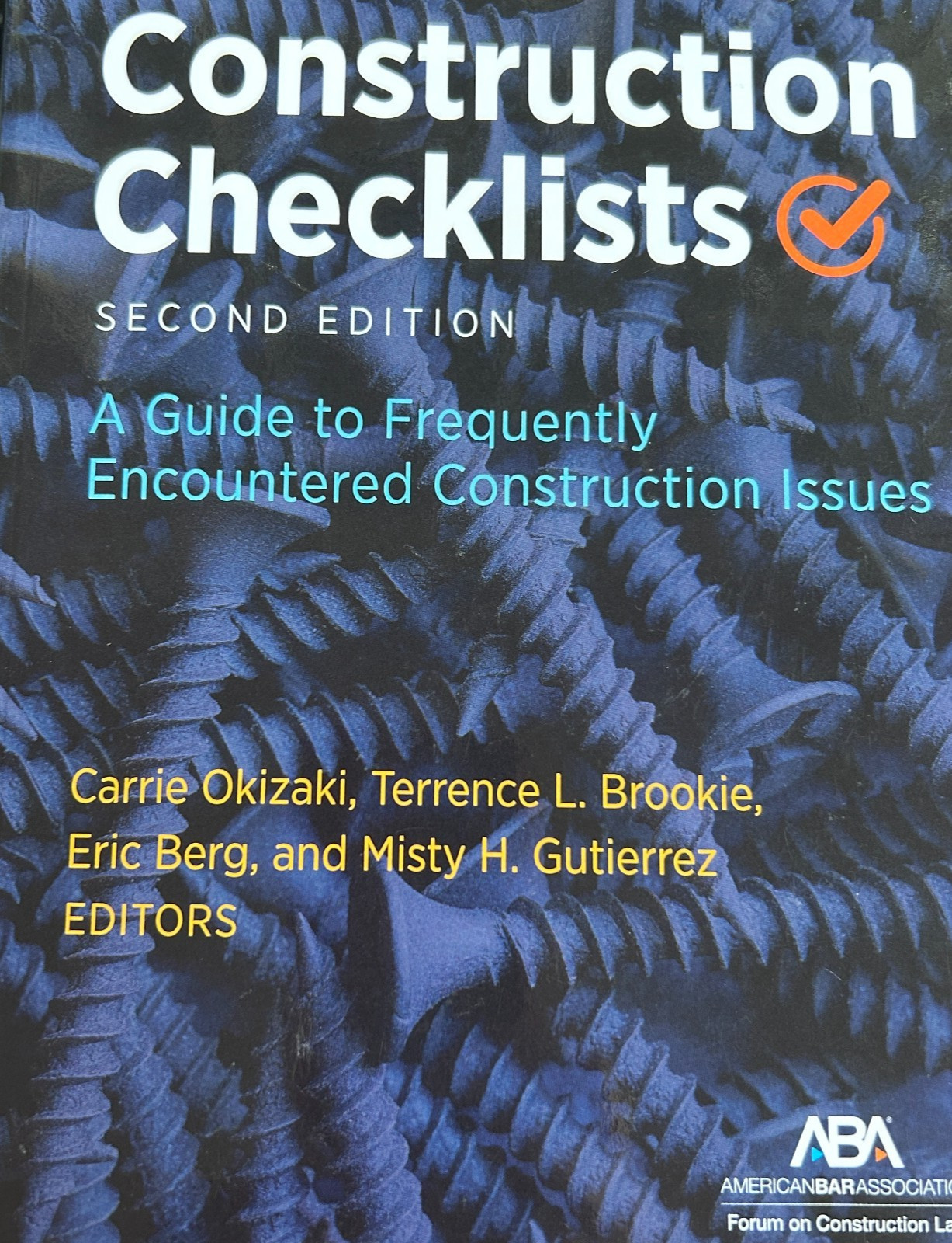 Construction Checklists 2nd (A Guide To Frequently Encountered Construction 2022