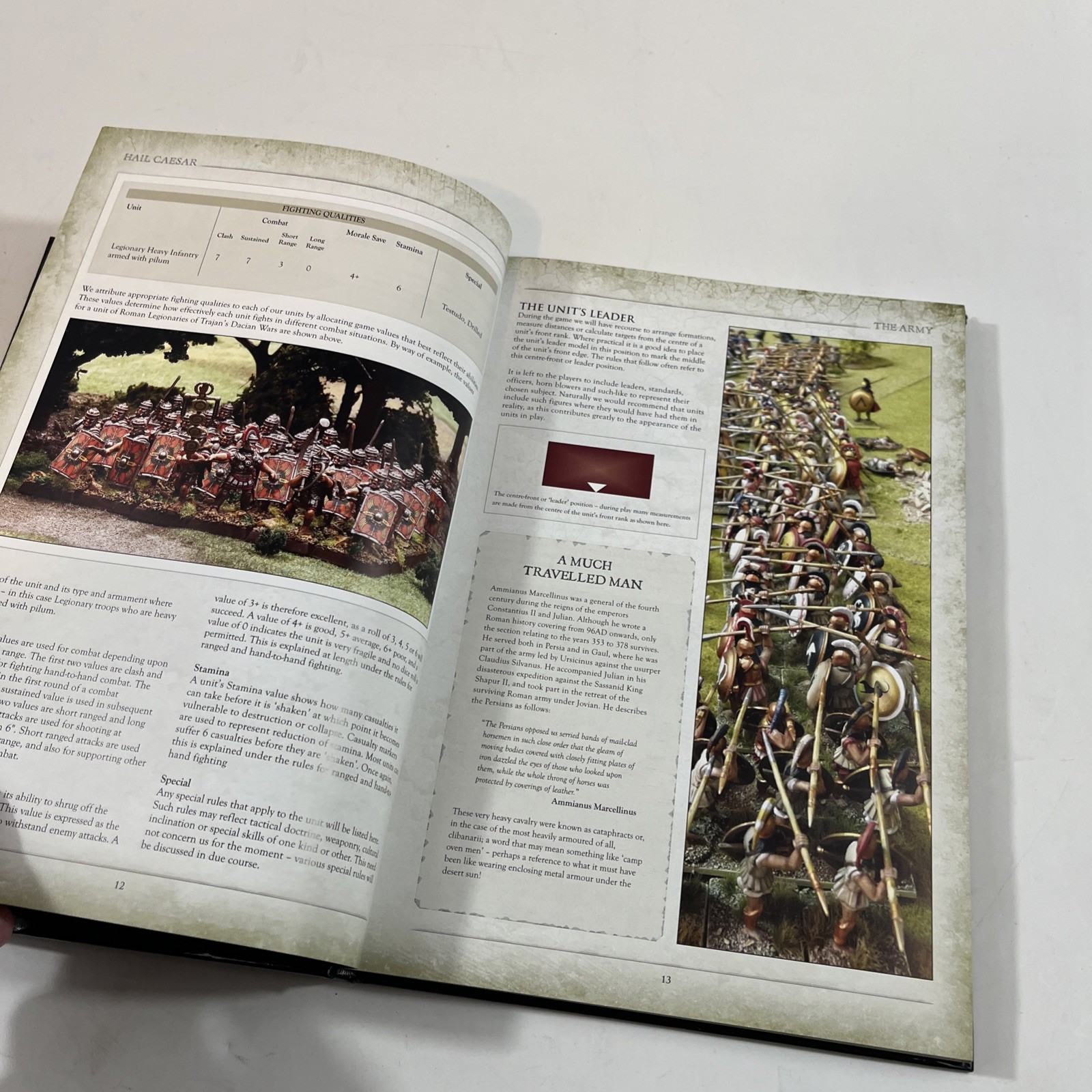 Warlord Games Hail Caesar: Battles with Model Soldiers in the Ancient Era 2011