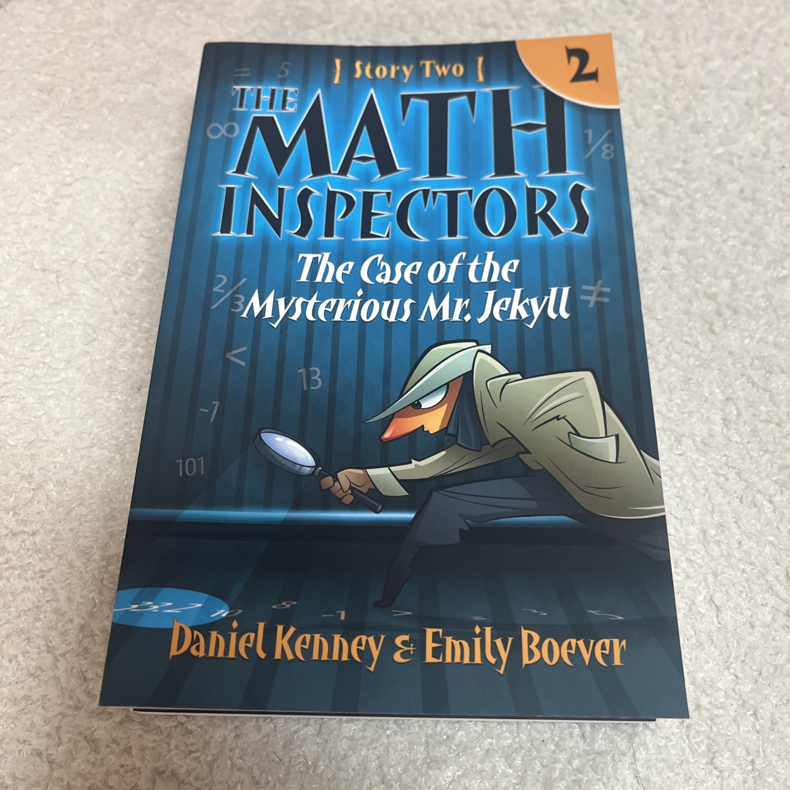 The Math Inspectors Books Complete Set 1-5 Lot PB Daniel Kenny Emily Boever