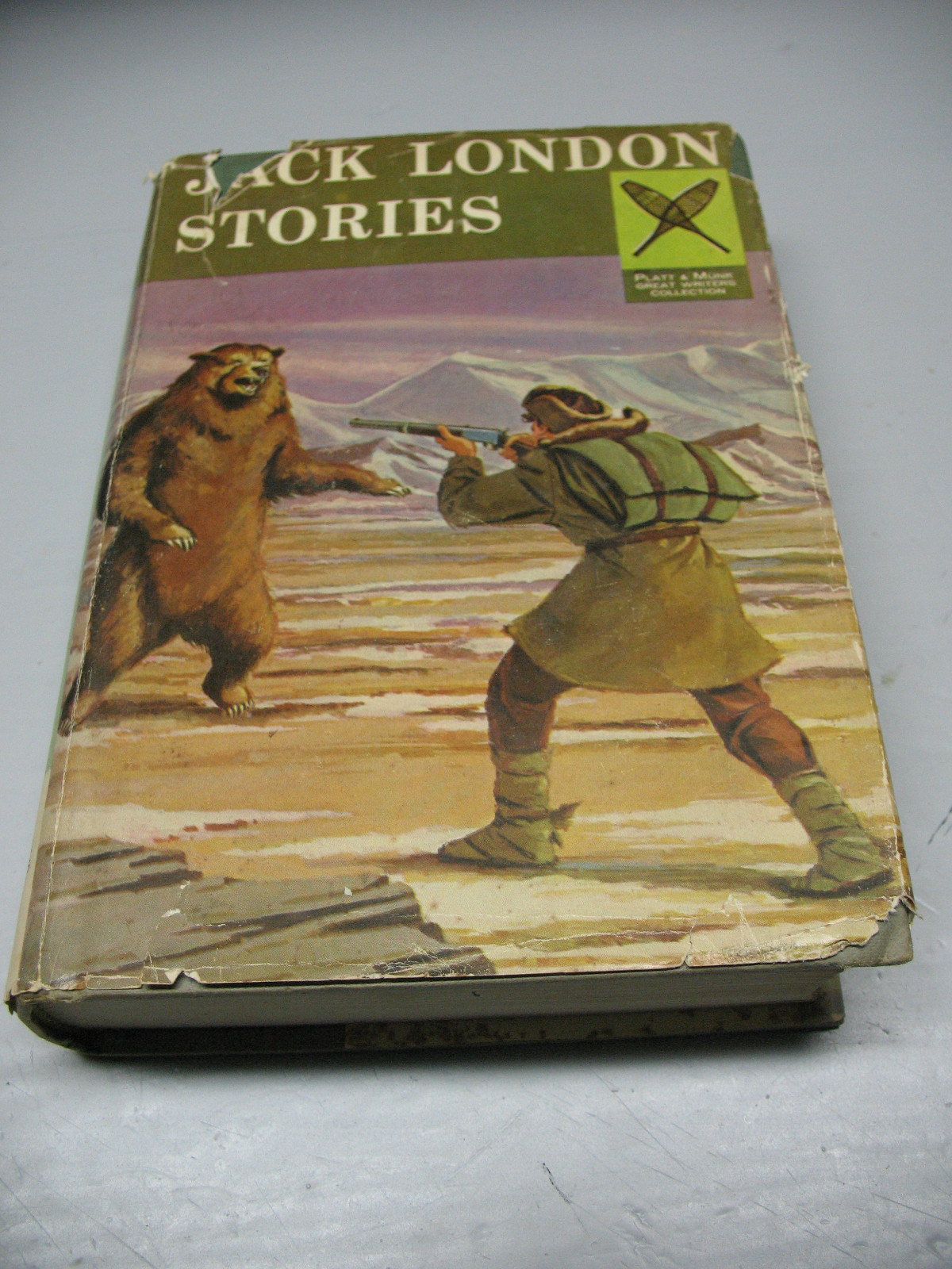 JACK LONDON STORIES 1960 HC DJ 528 PAGES HC/ DJ