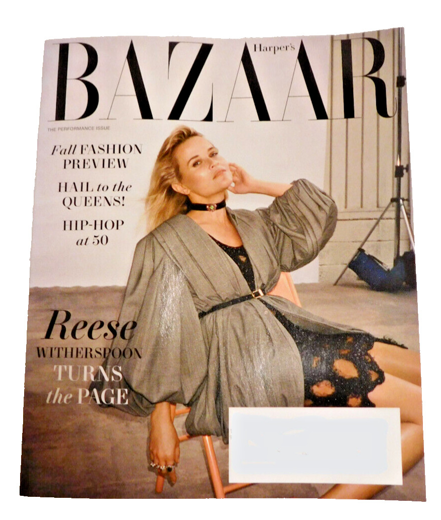 Harper’s Bazaar Performance Issue Fall Fashion Preview Reese Witherspoon 2023