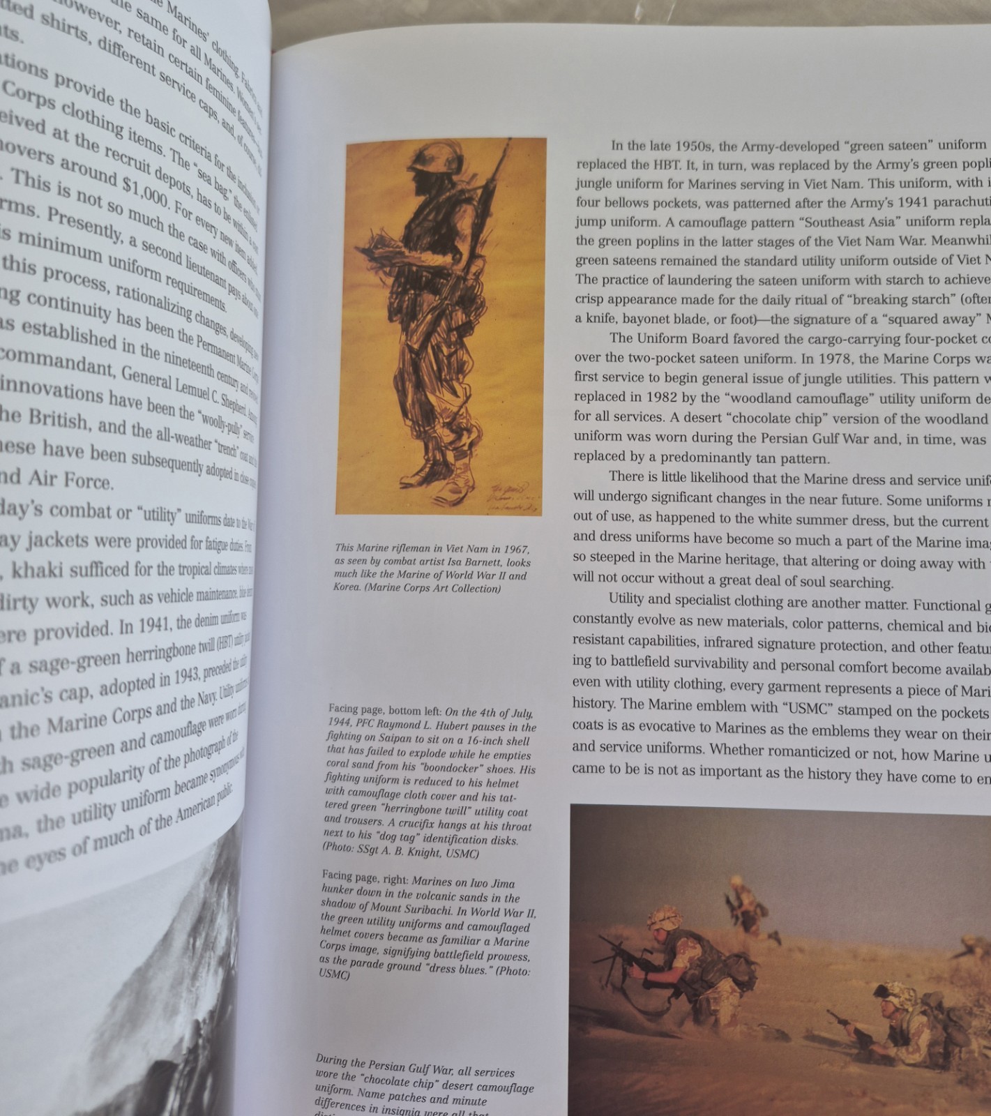 THE MARINES Marine Corps Heritage Foundation ILLUSTRATED BOOK 1998