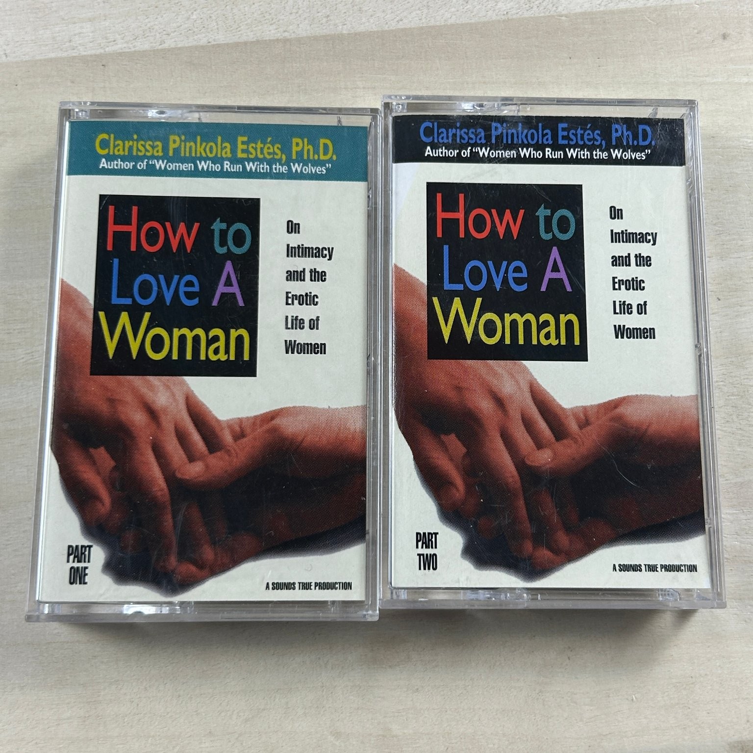 How to Love A Woman by Clarissa Pinkola Estés Audiobook Cassettes 2 Tapes