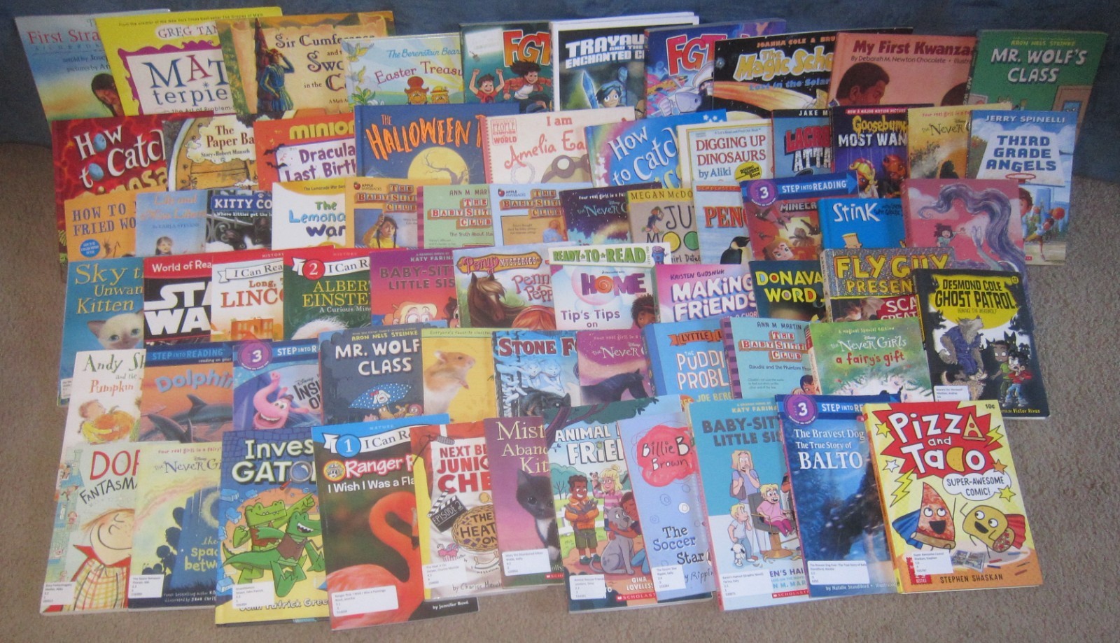 70 AR Accelerated Reader Titles – Reading Levels 2.1 – 4.3 Labeled & Ready!