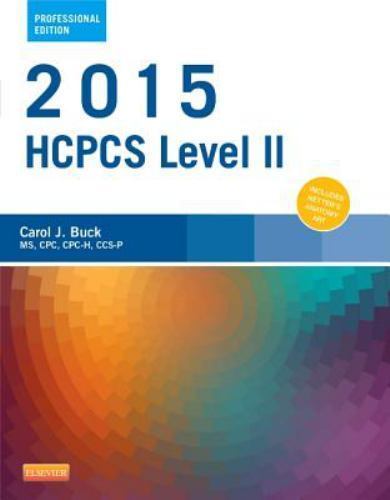 2015 HCPCS Level II Professional Edition,By Carol J. Buck Spiral Bound NEW SEALE