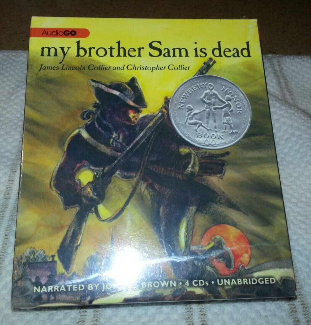 AudioGo My Brother Sam is Dead Collier John C. Brown 4 CDs unabridged New sealed
