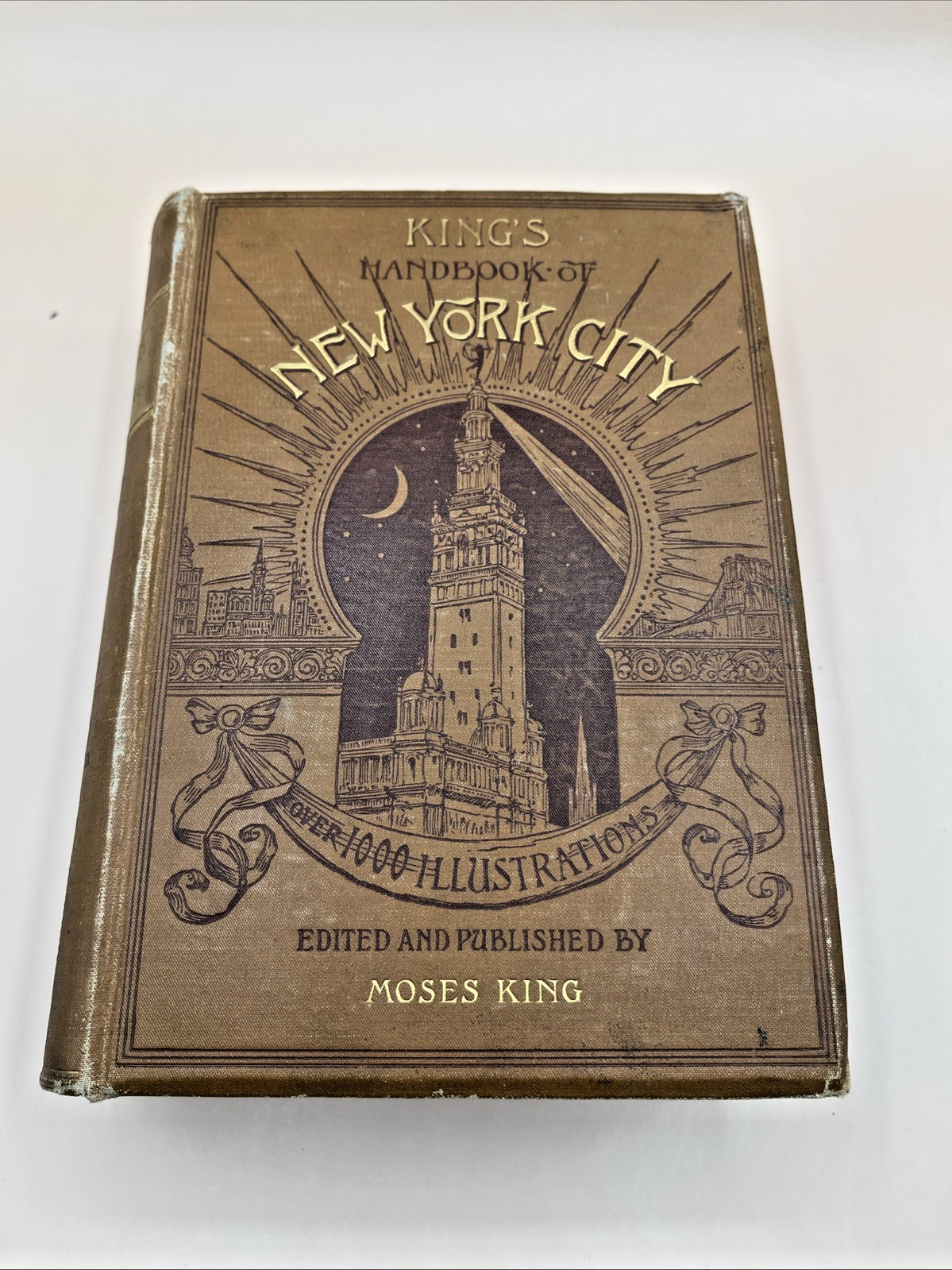 1893 King’s Handbook of New York City by Moses King