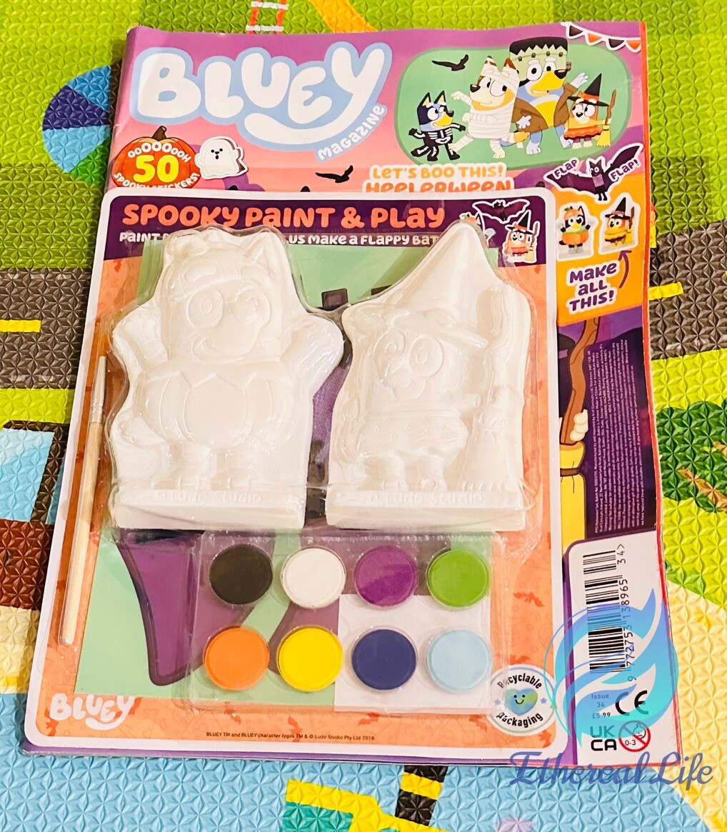 Bluey Halloween magazine issue 34
