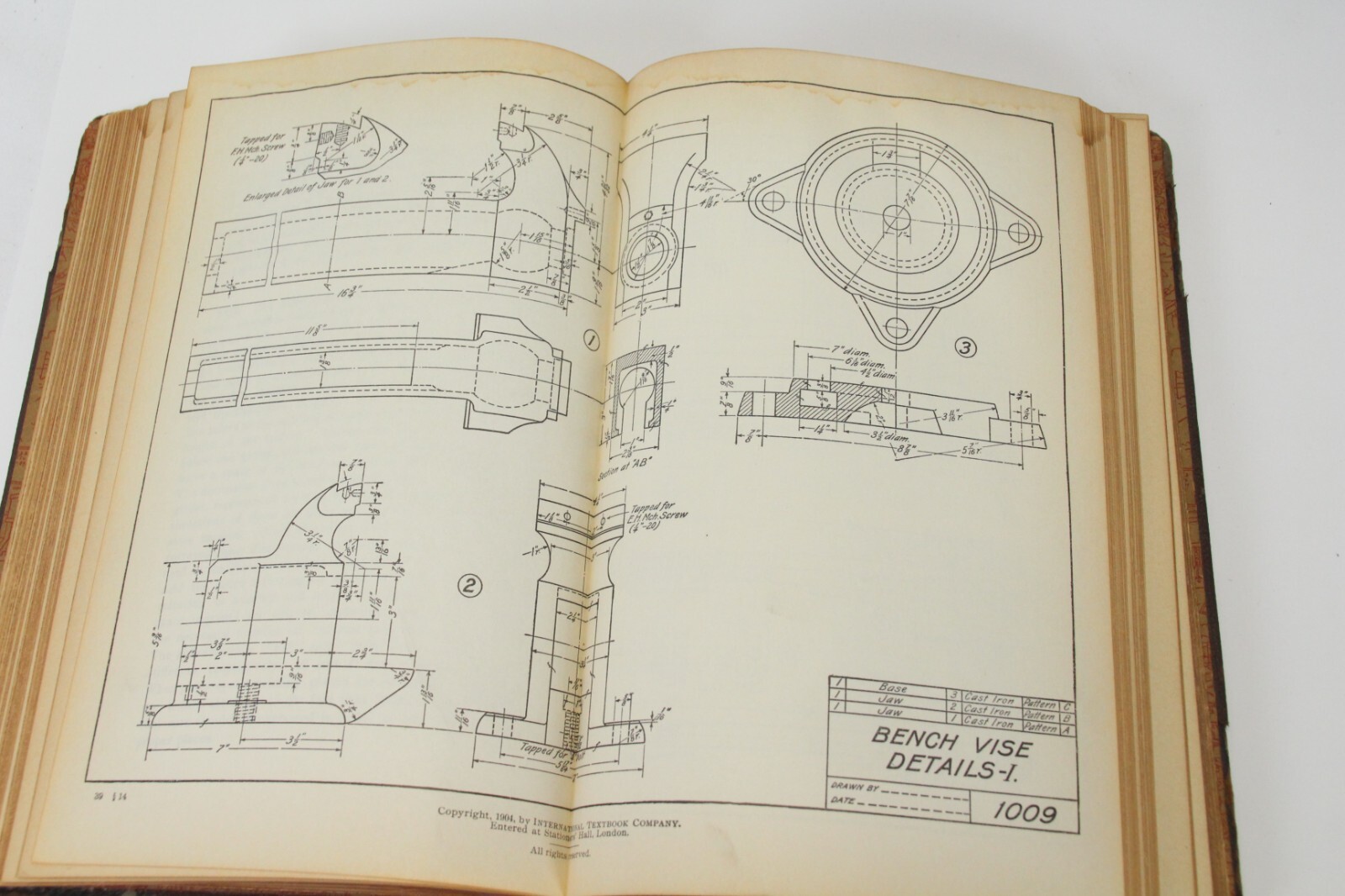 I C S Reference Library Geometrical Drawing Projection Drawing Sketching 1905