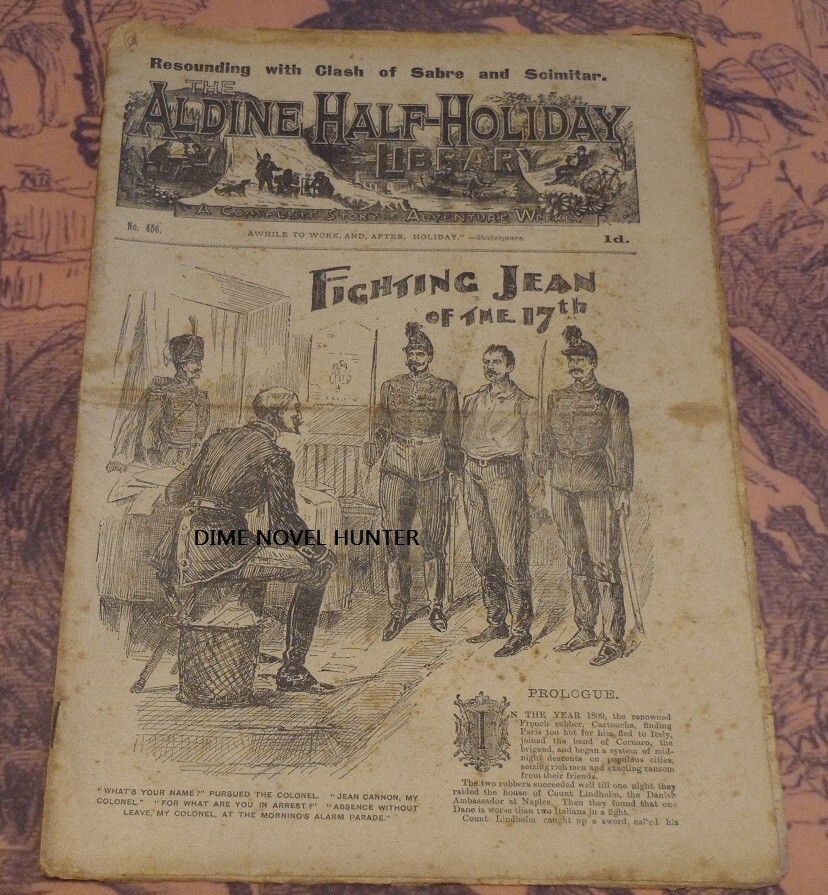 SABER & SCIMITAR MILITARY STORY ALDINE HALF-HOLIDAY LIBRARY #456 PENNY DREADFUL