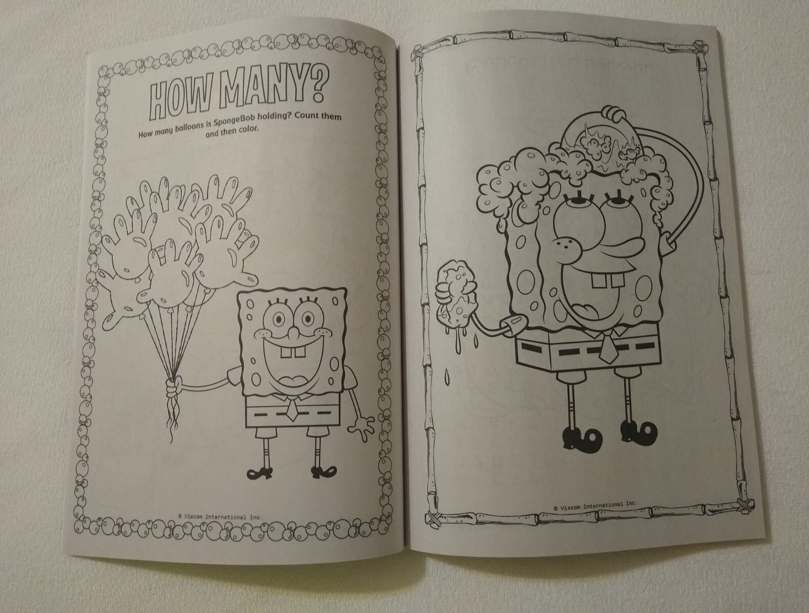 SpongeBob SquarePants Halloween🎃Jumbo Coloring & Activity Book New! Free Ship!
