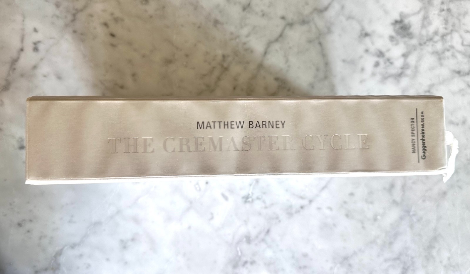Matthew Barney : The Cremaster Cycle by Thyrza N. Goodeve and Nancy Spector