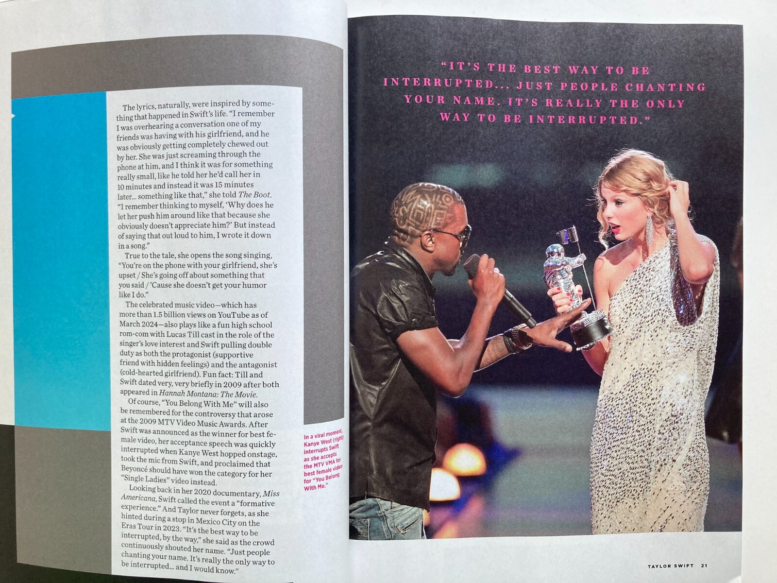 TAYLOR SWIFT – THE ULTIMATE GUIDE 2024 A360MEDIA Magazine + GIANT POSTER! / NEW